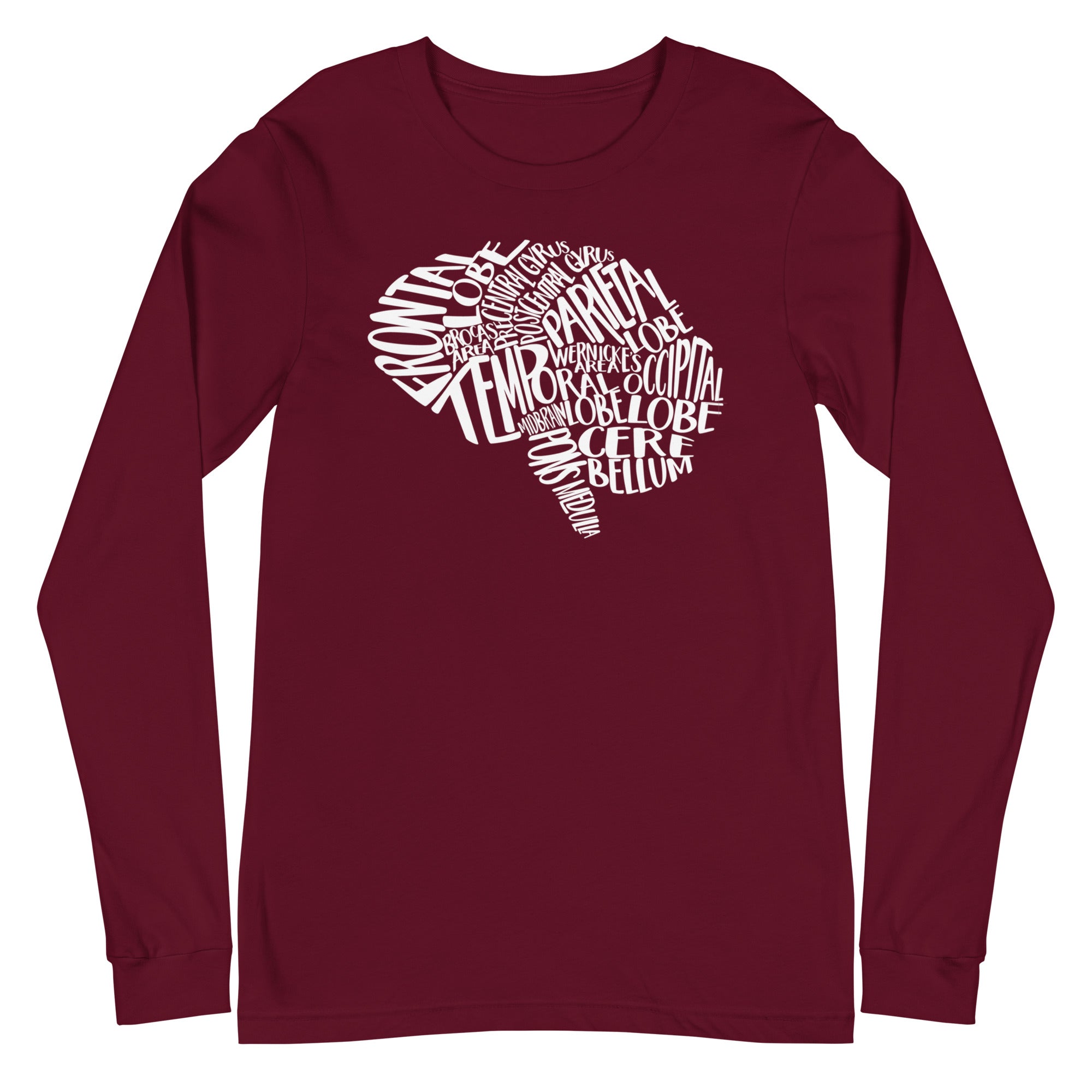 Typographical Brain - Long Sleeve