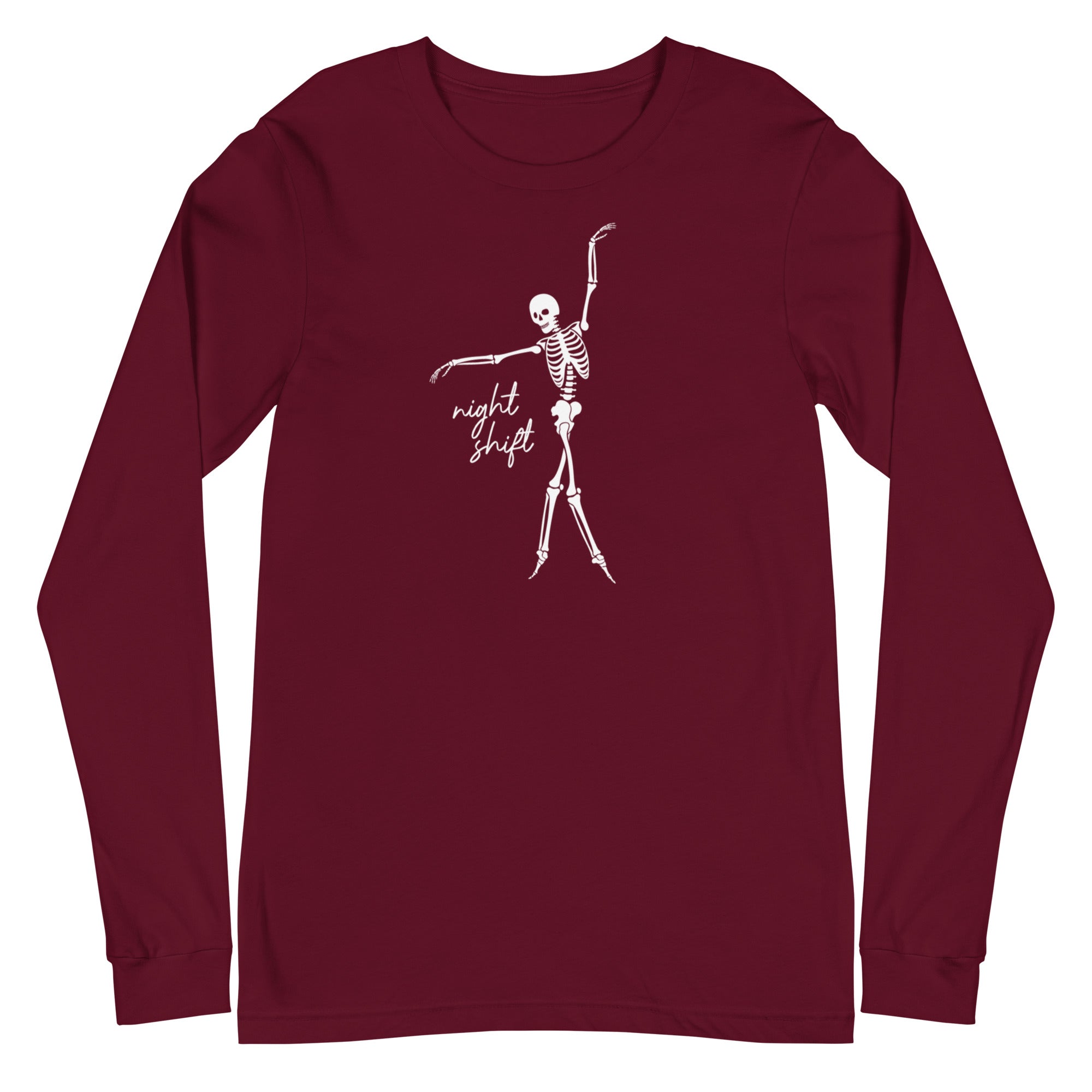 Skeleton: Night Shift - Long Sleeve