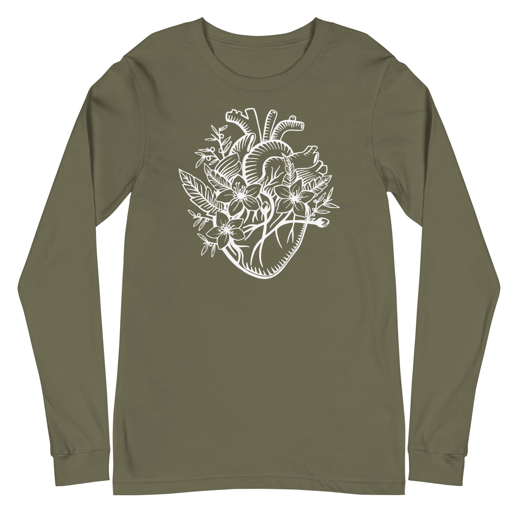 Floral Heart - Long Sleeve