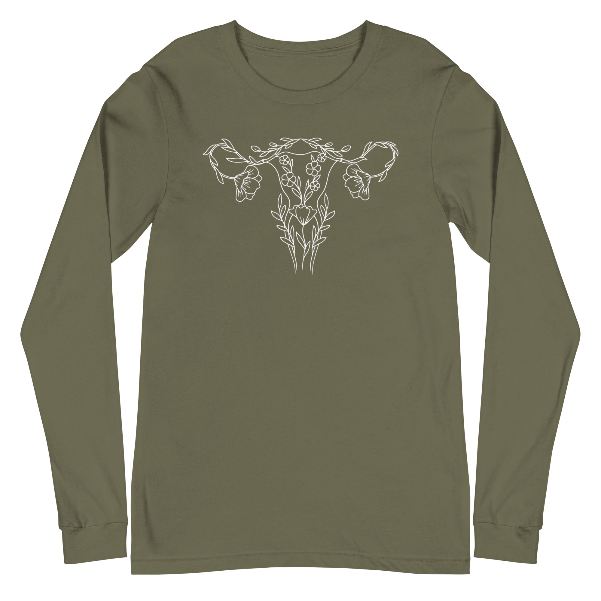 Floral Uterus - Long Sleeve