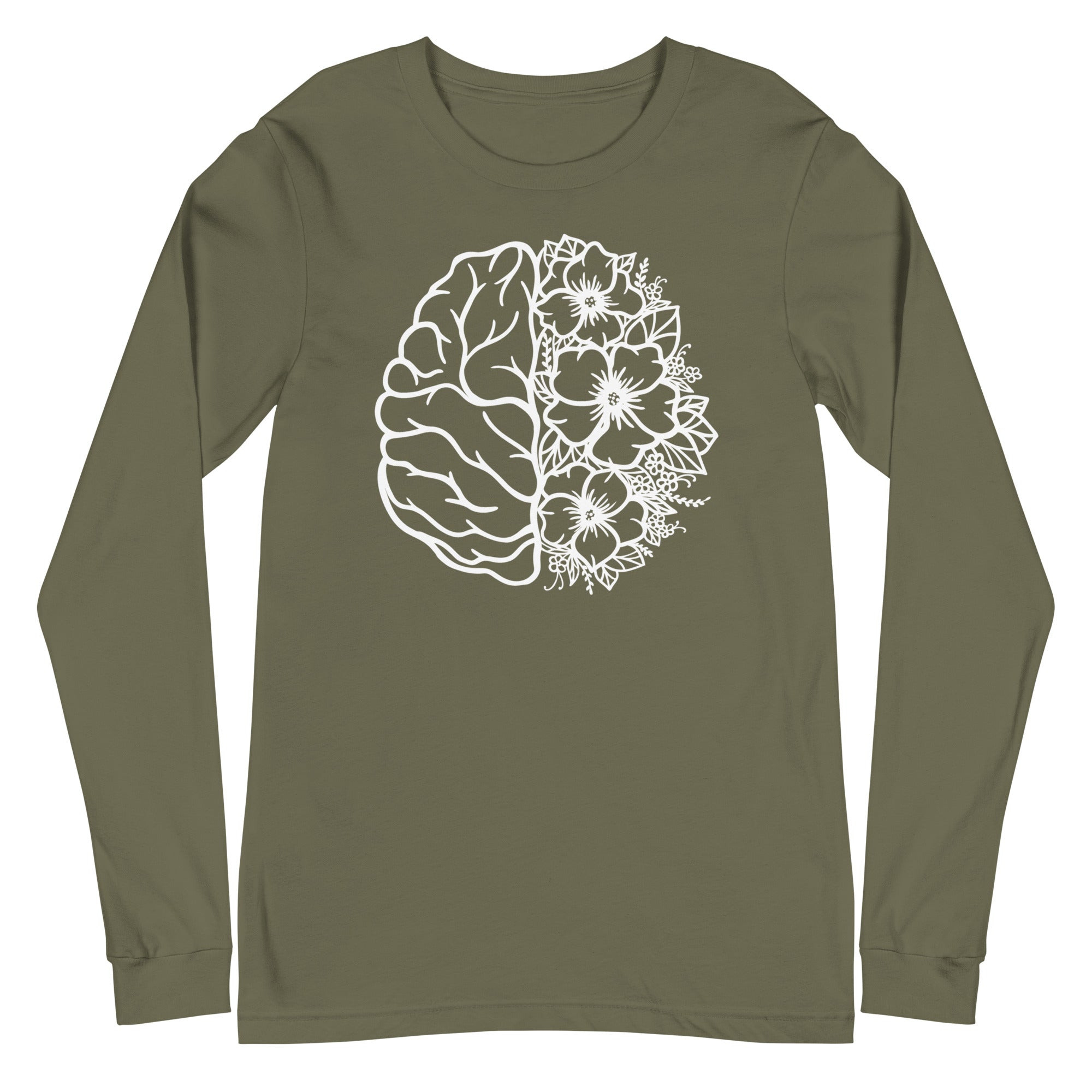 Floral Brain - Long Sleeve