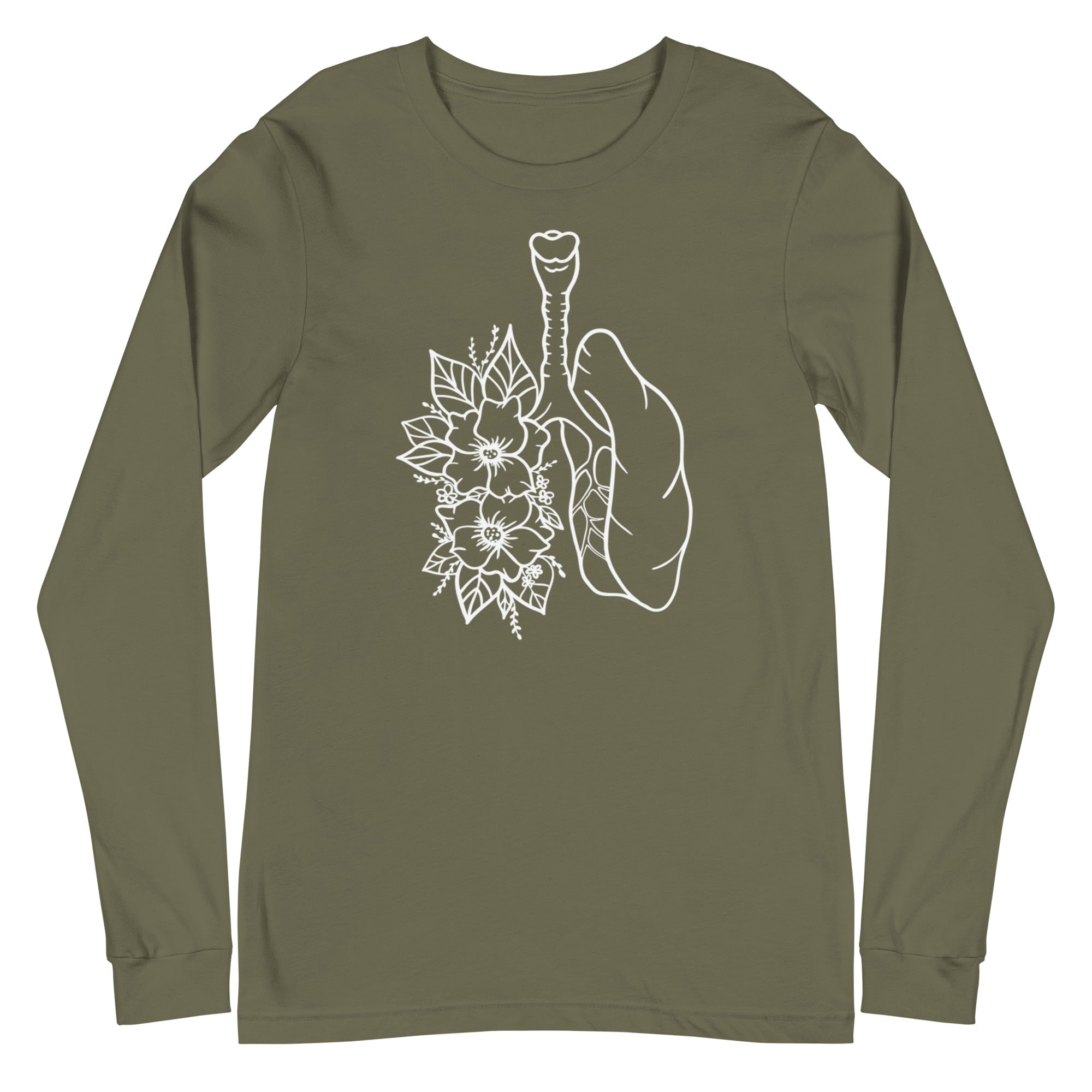 Floral Lungs - Long Sleeve