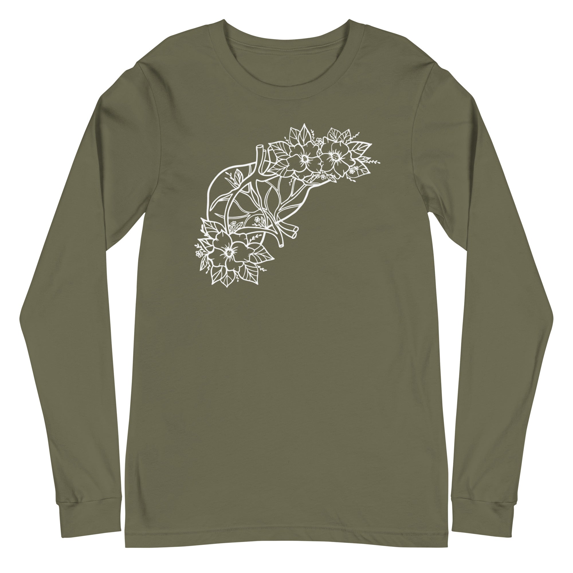 Floral Liver - Long Sleeve