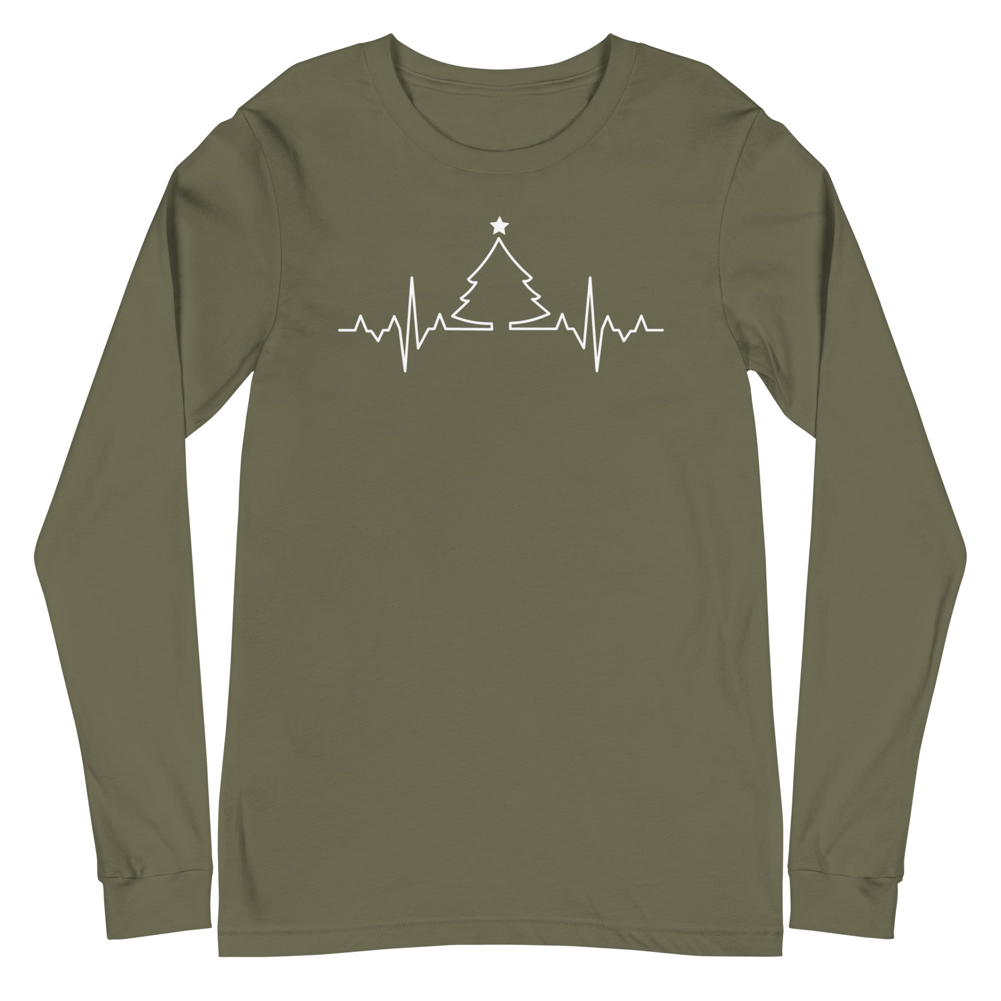 EKG Christmas Tree - Long Sleeve