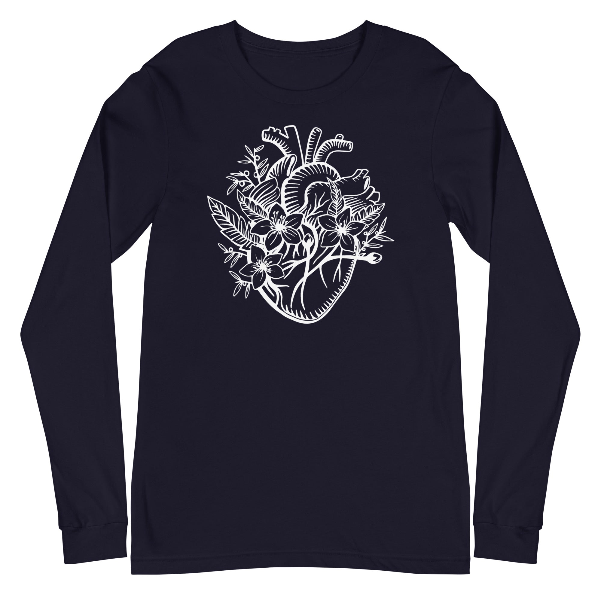 Floral Heart - Long Sleeve