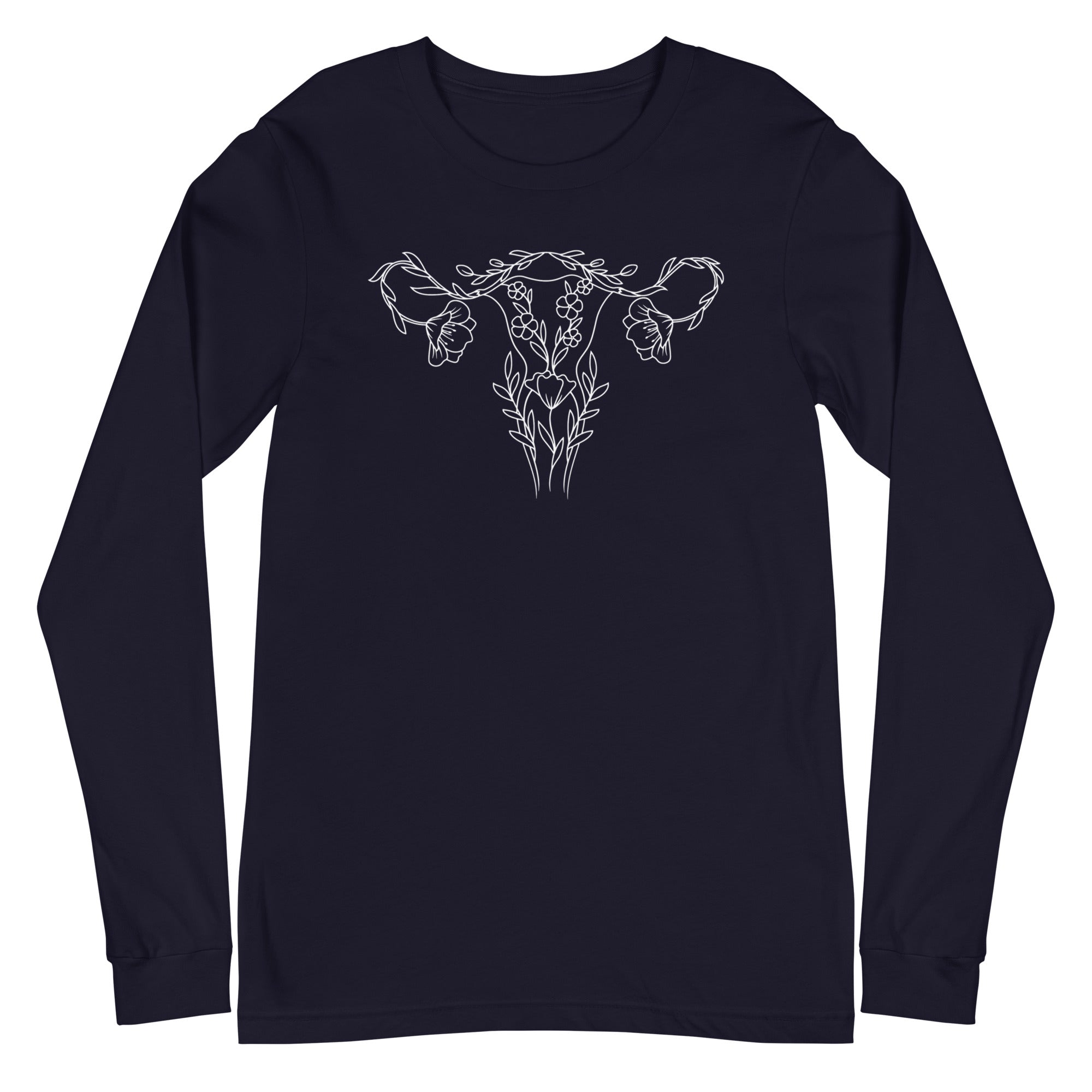 Floral Uterus - Long Sleeve