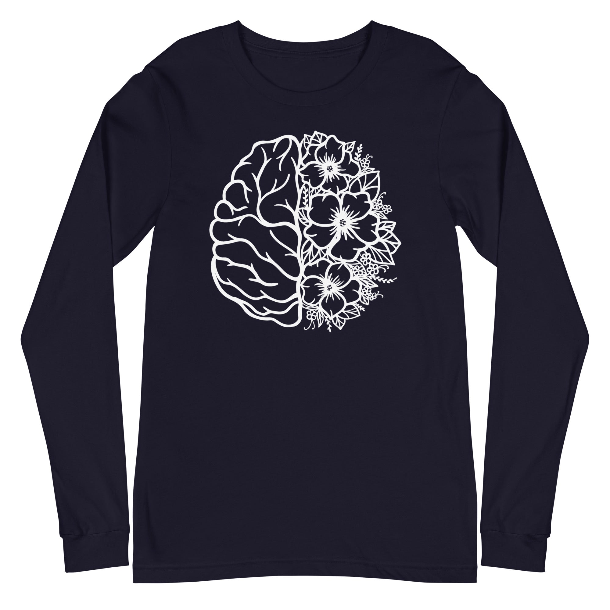 Floral Brain - Long Sleeve