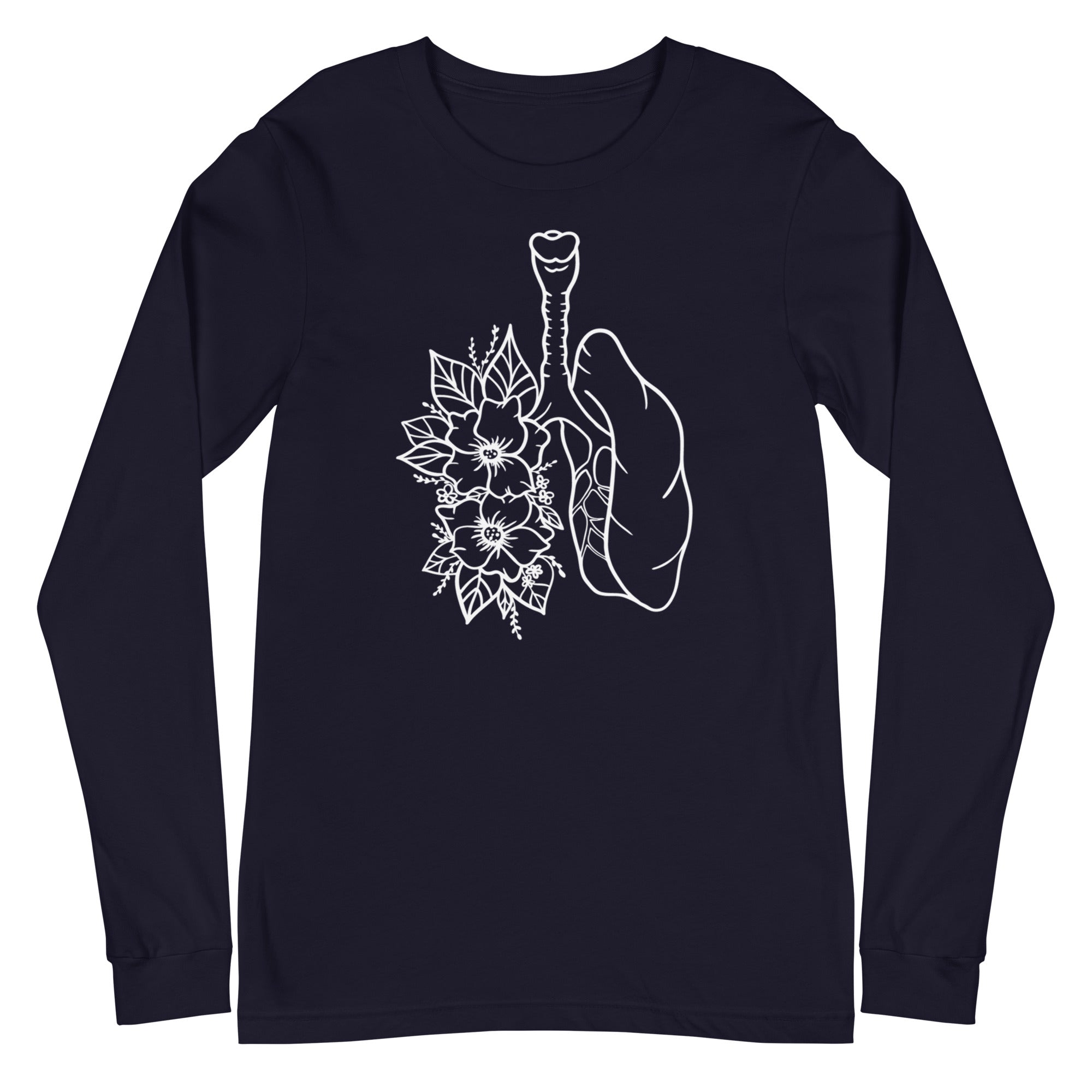 Floral Lungs - Long Sleeve