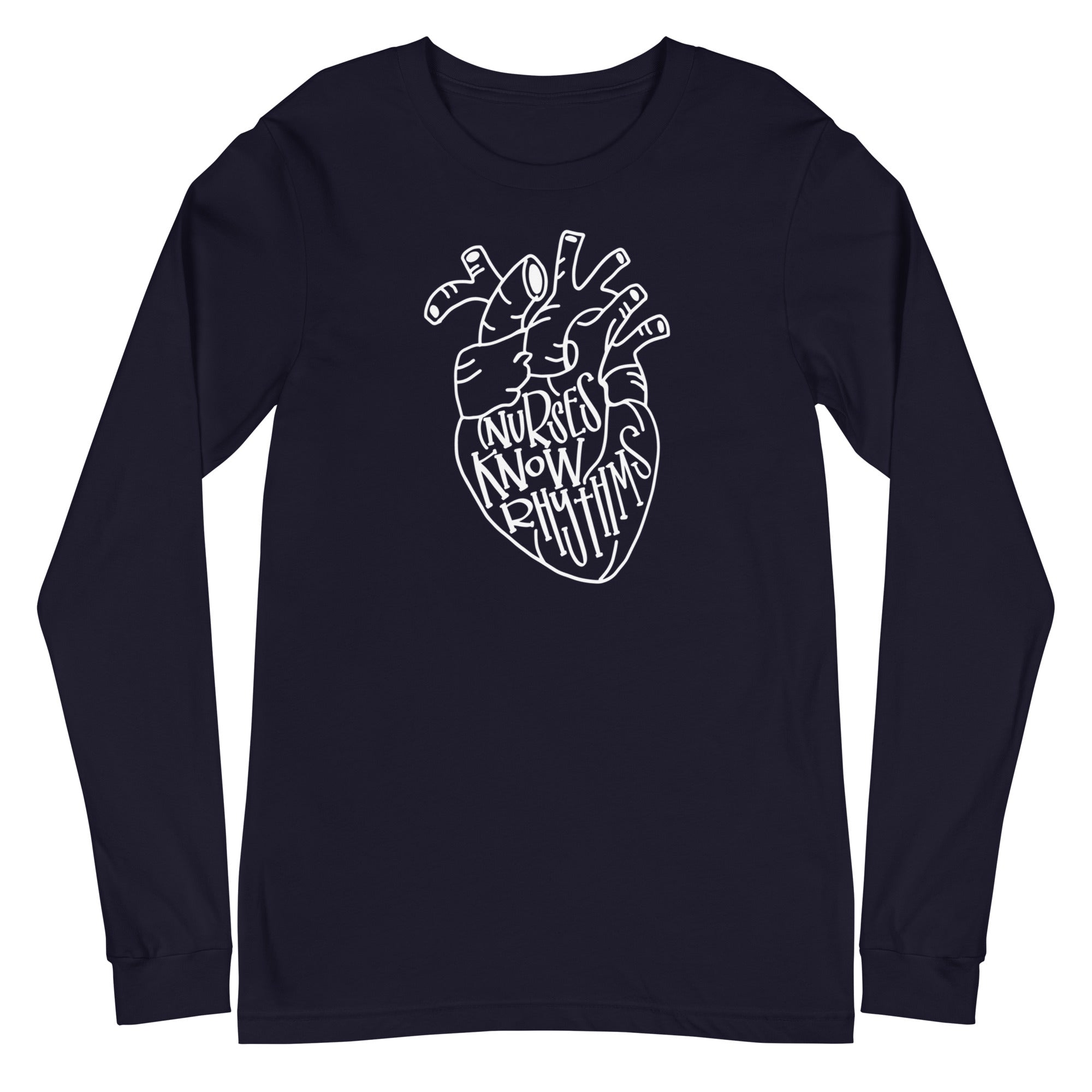 Nurses Know Rhythms - Long Sleeve