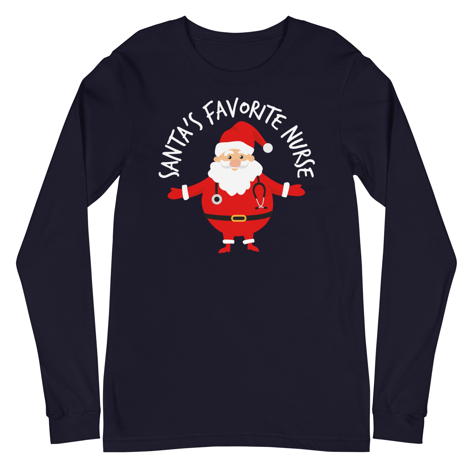 Santa's Favorite Nurse - Long Sleeve - SN