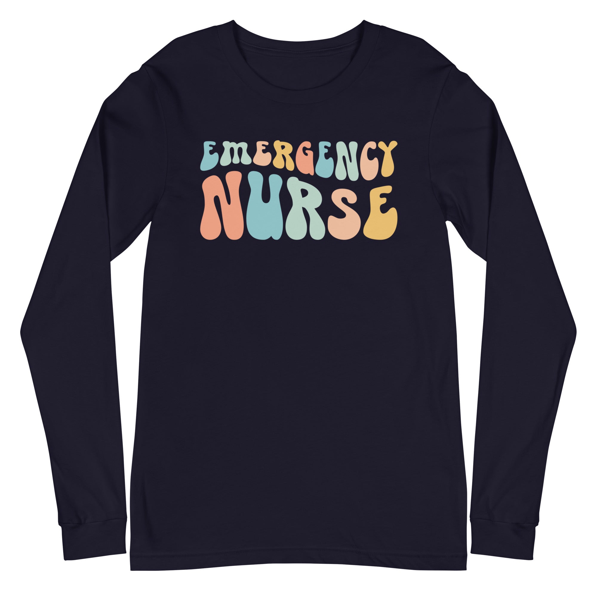 Retro Emergency Nurse - Long Sleeve