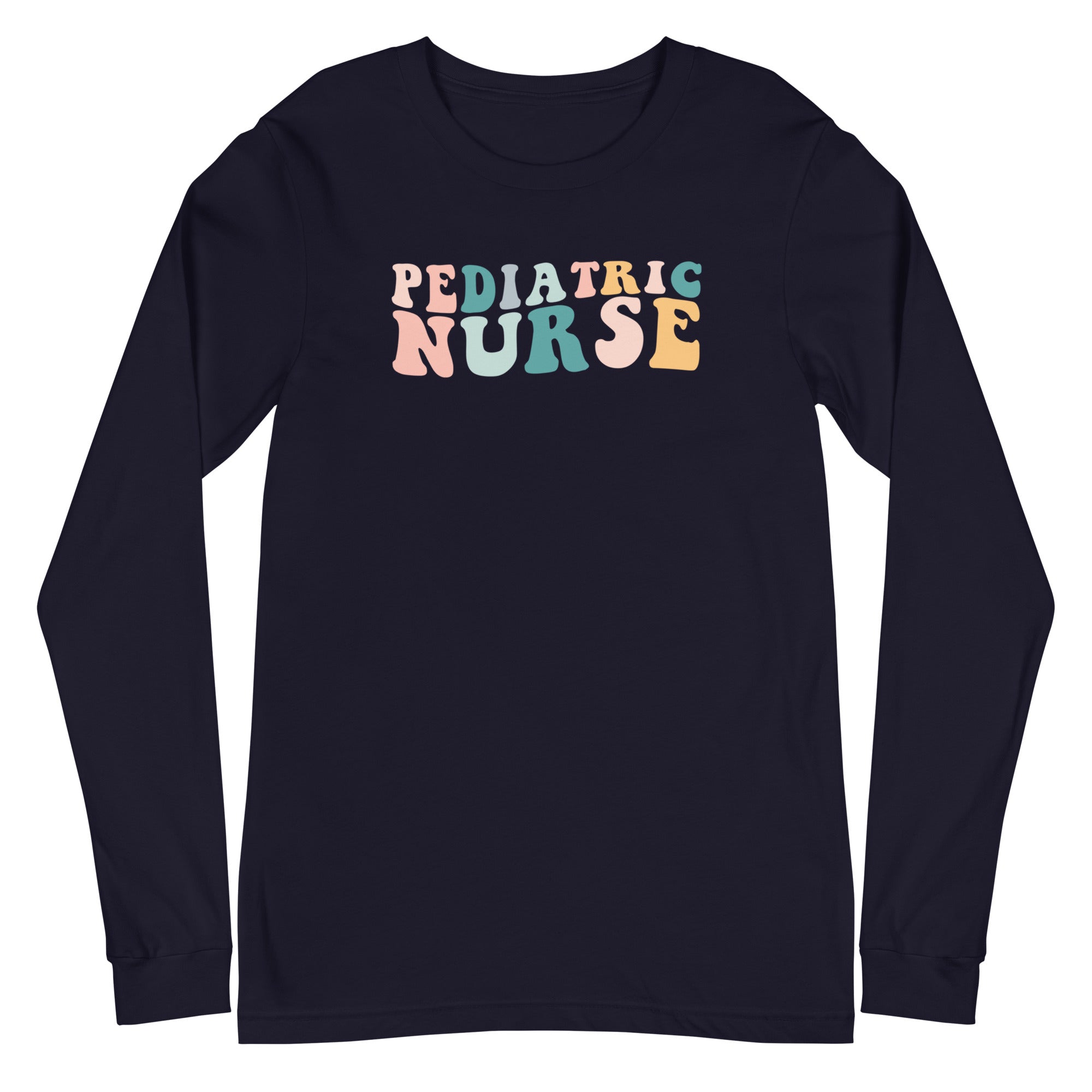 Retro Pediatric Nurse - Long Sleeve