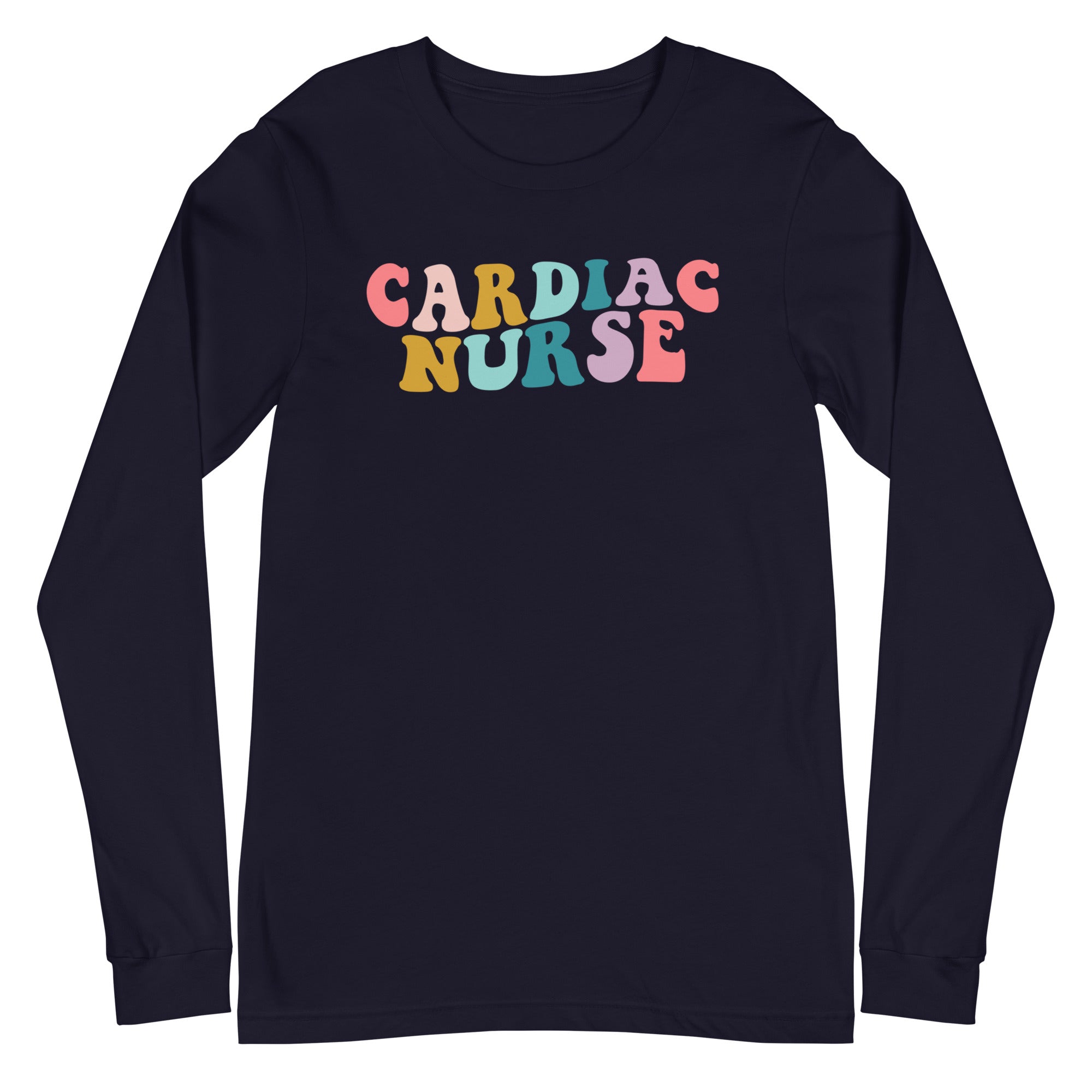Retro Cardiac Nurse - Long Sleeve