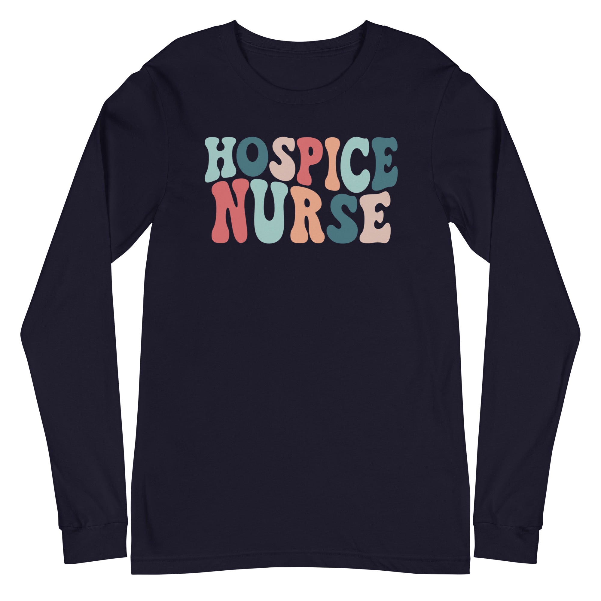 Retro Hospice Nurse - Long Sleeve