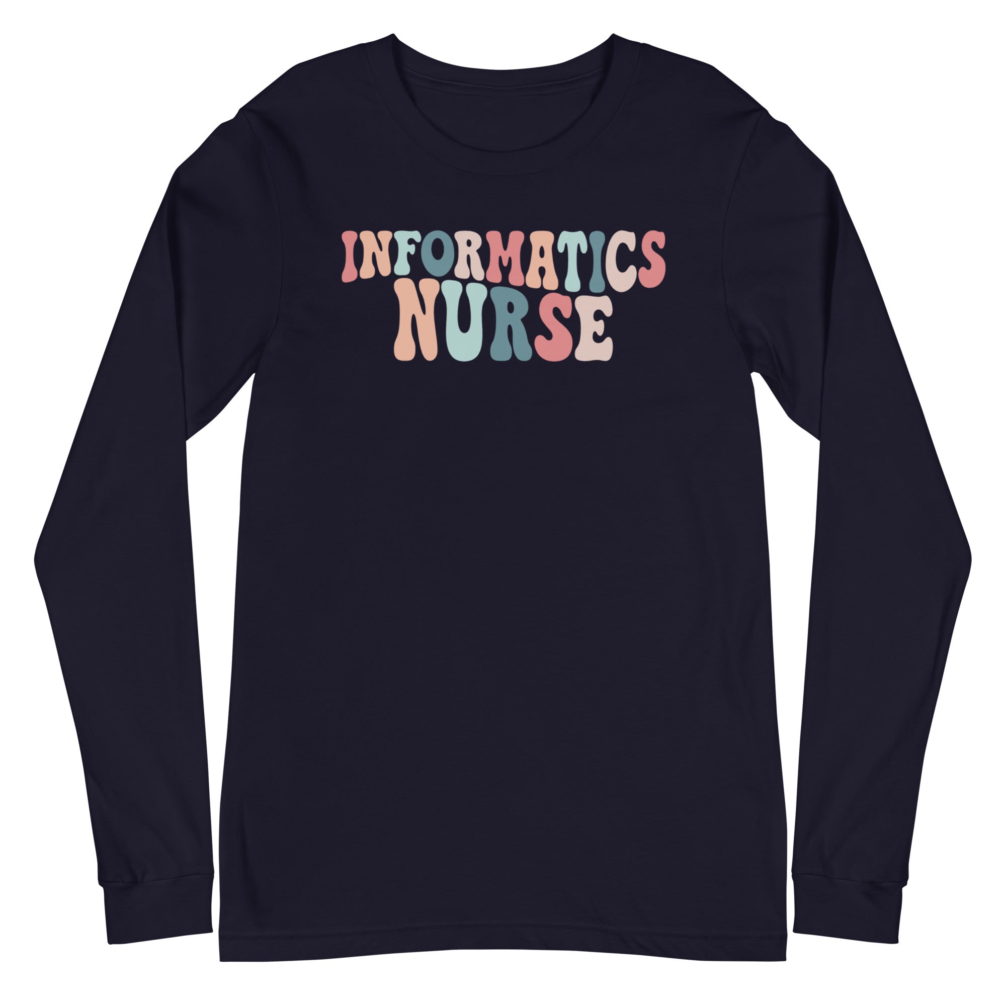 Retro Informatics Nurse - Long Sleeve