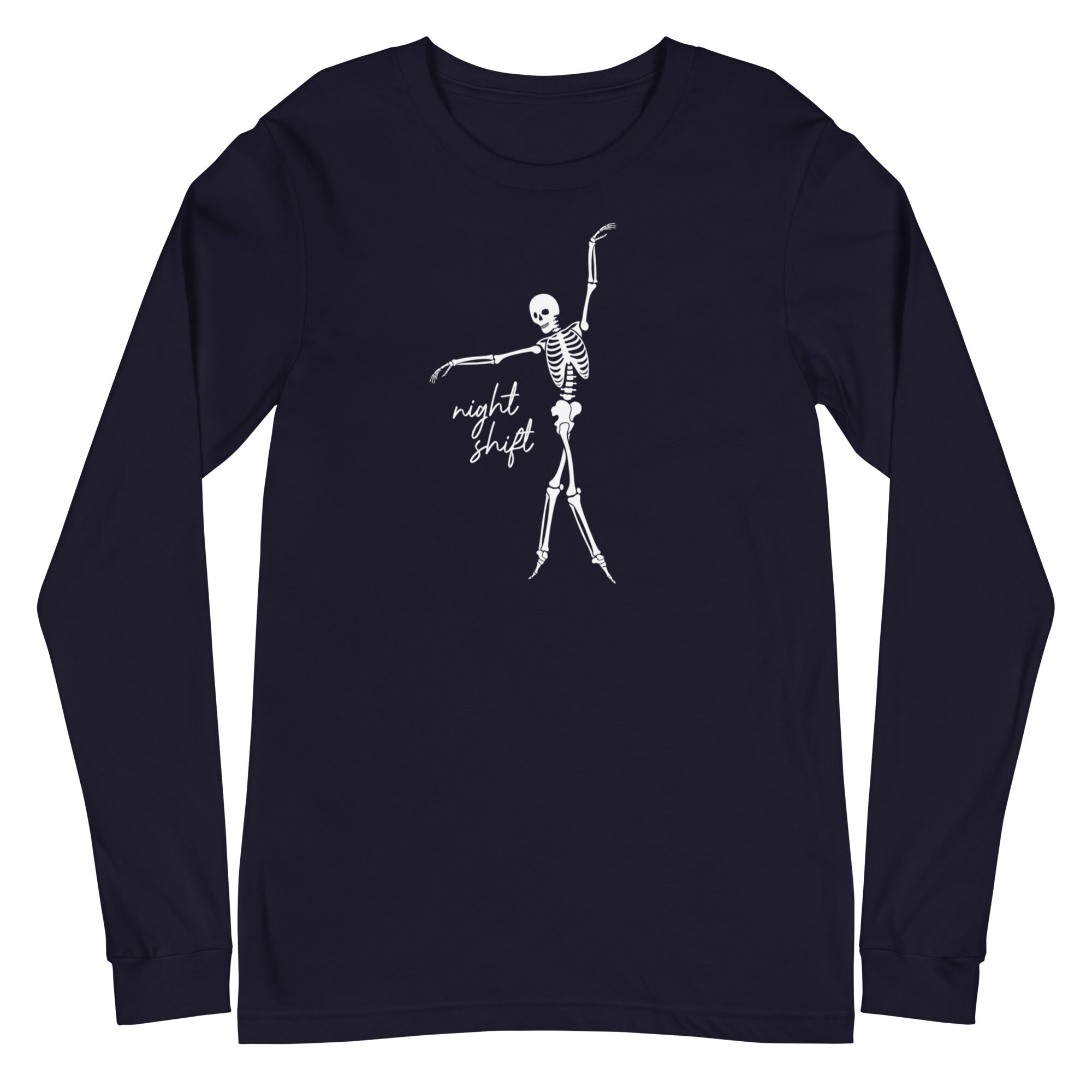 Skeleton: Night Shift - Long Sleeve
