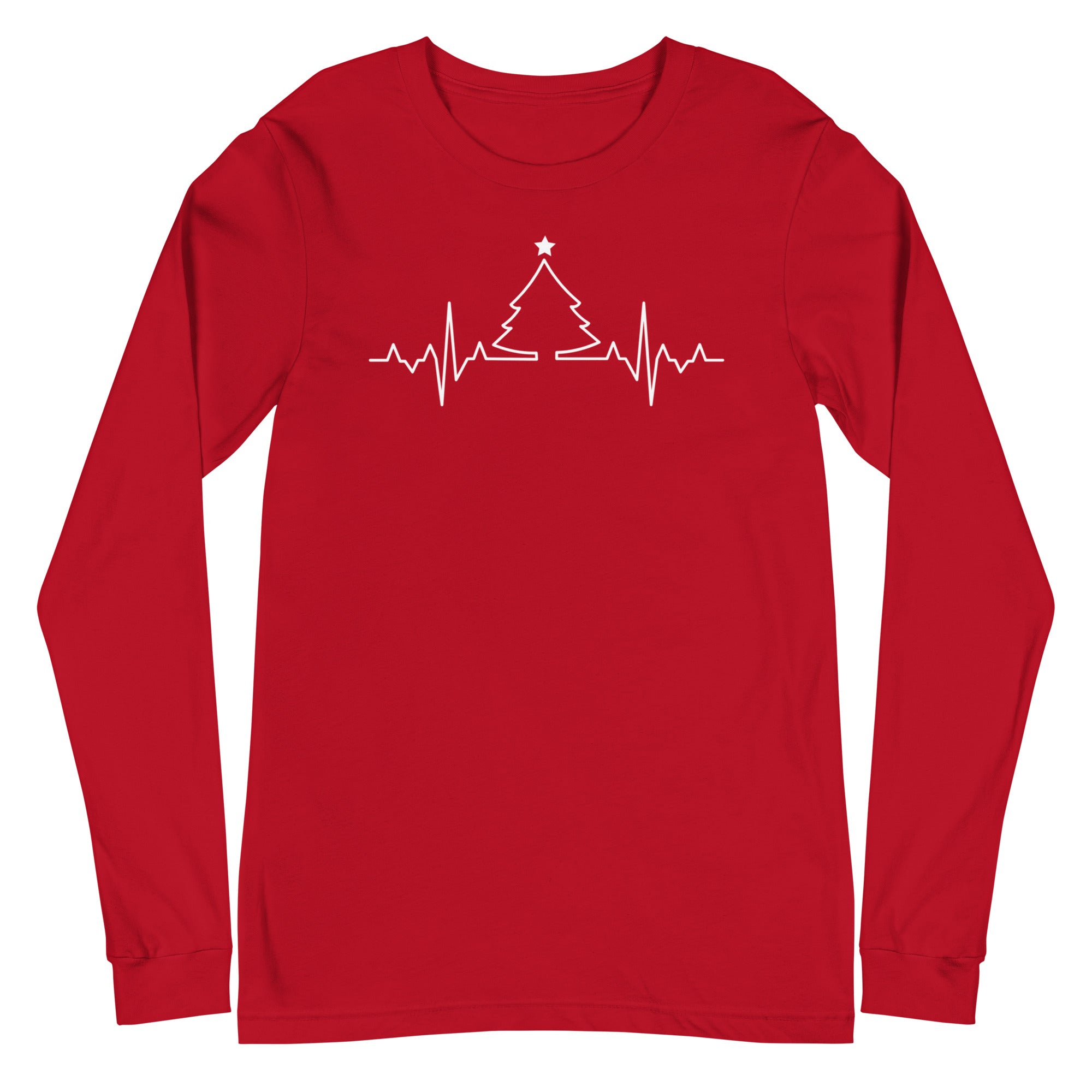 EKG Christmas Tree - Long Sleeve