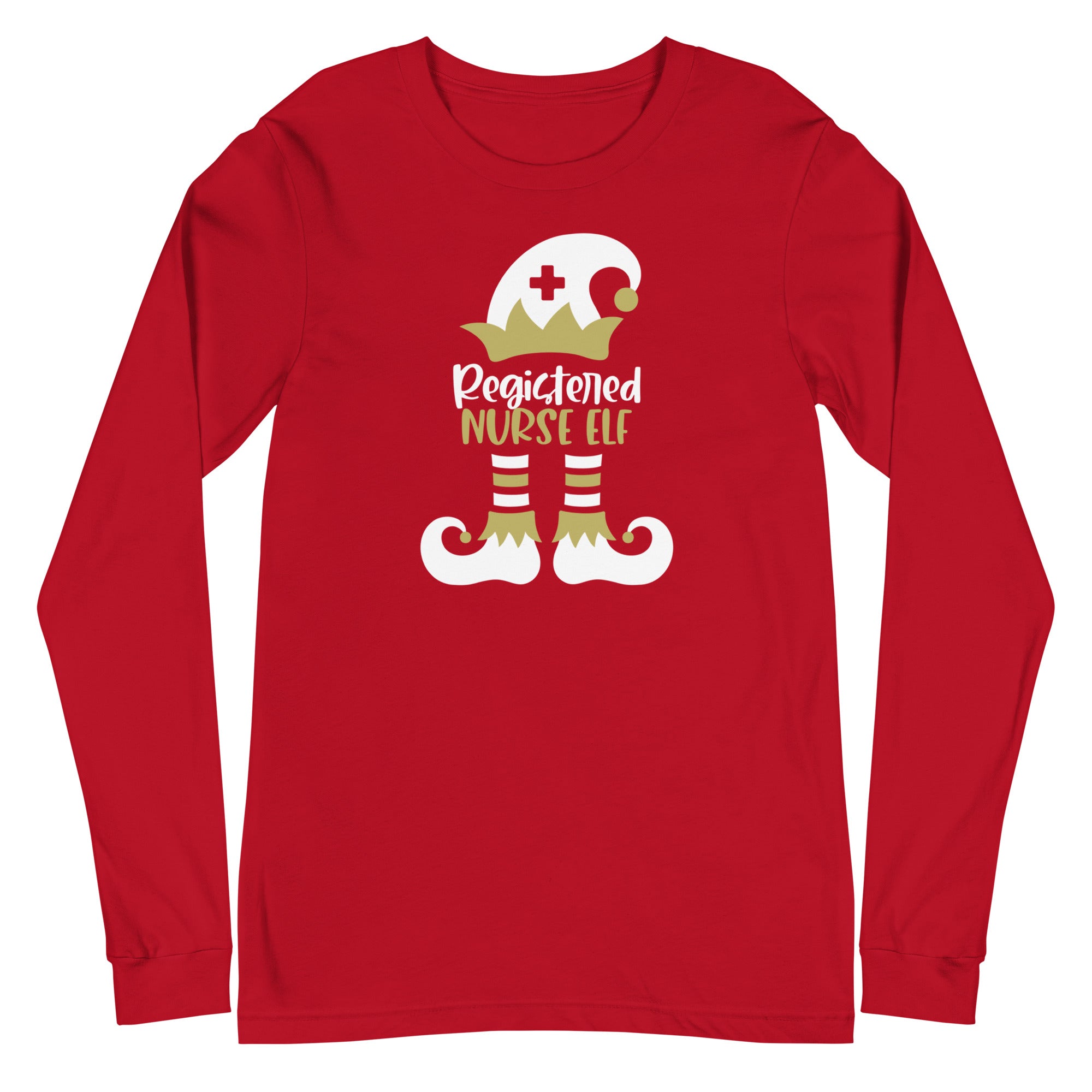 Registered Nurse Elf - Long Sleeve