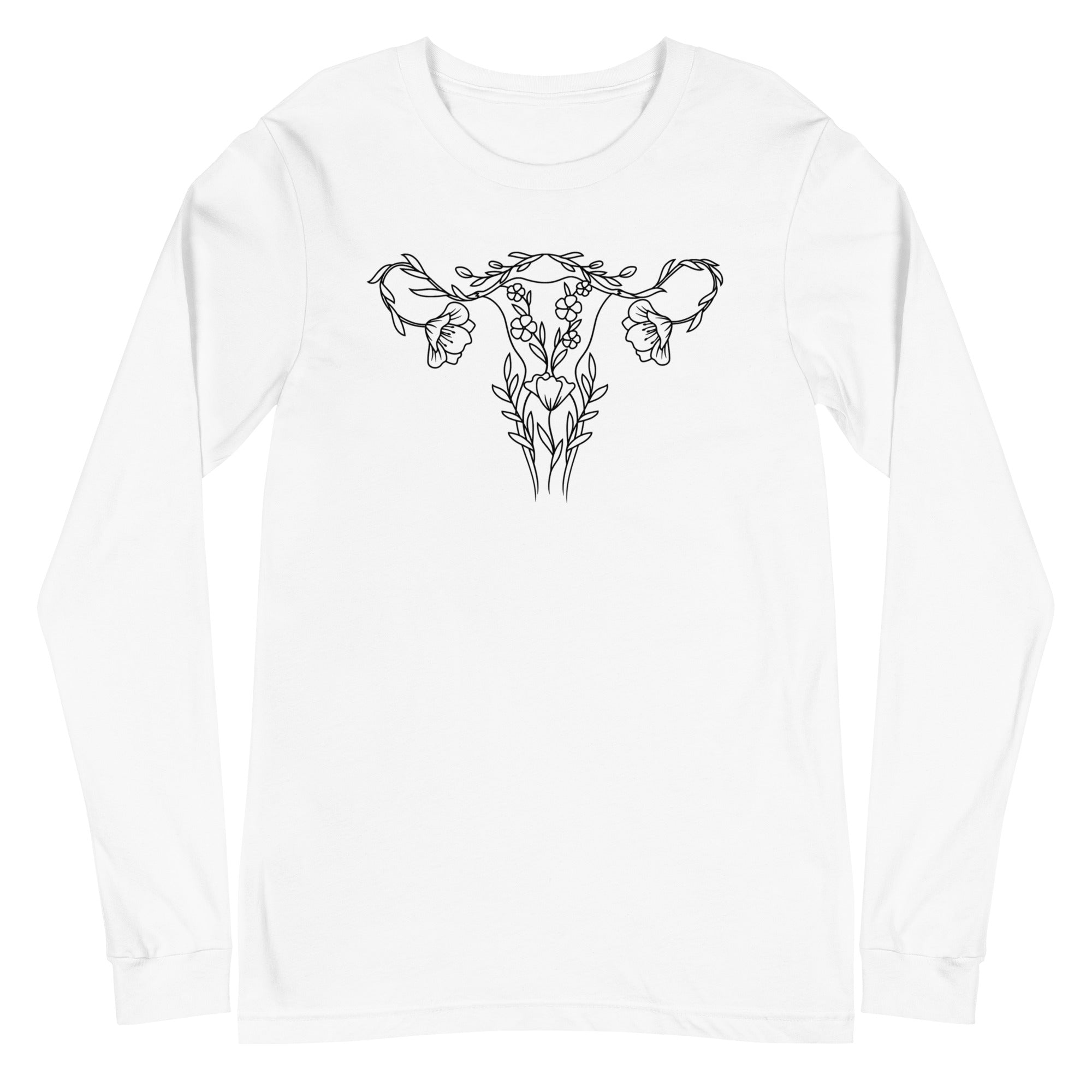 Floral Uterus - Long Sleeve