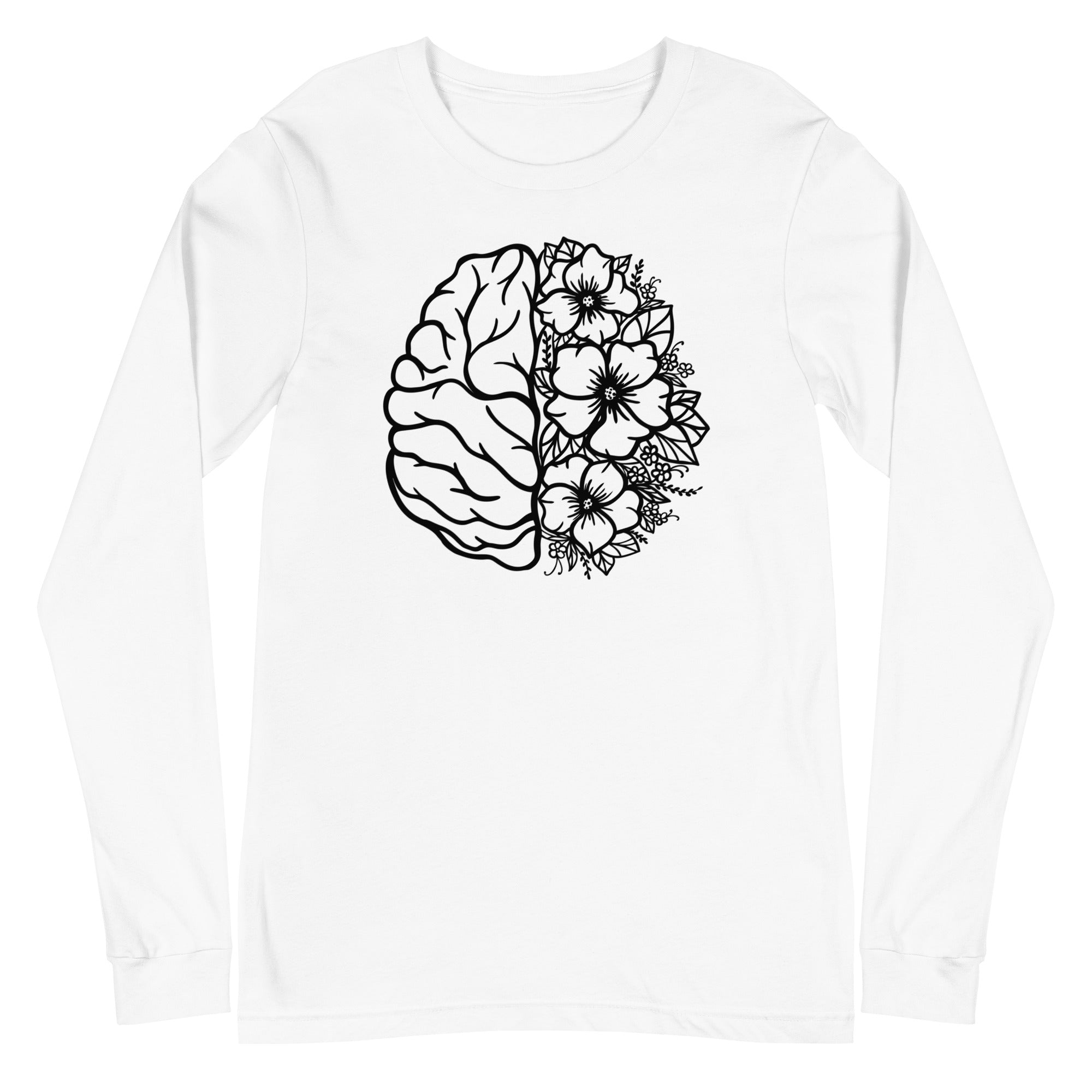 Floral Brain - Long Sleeve