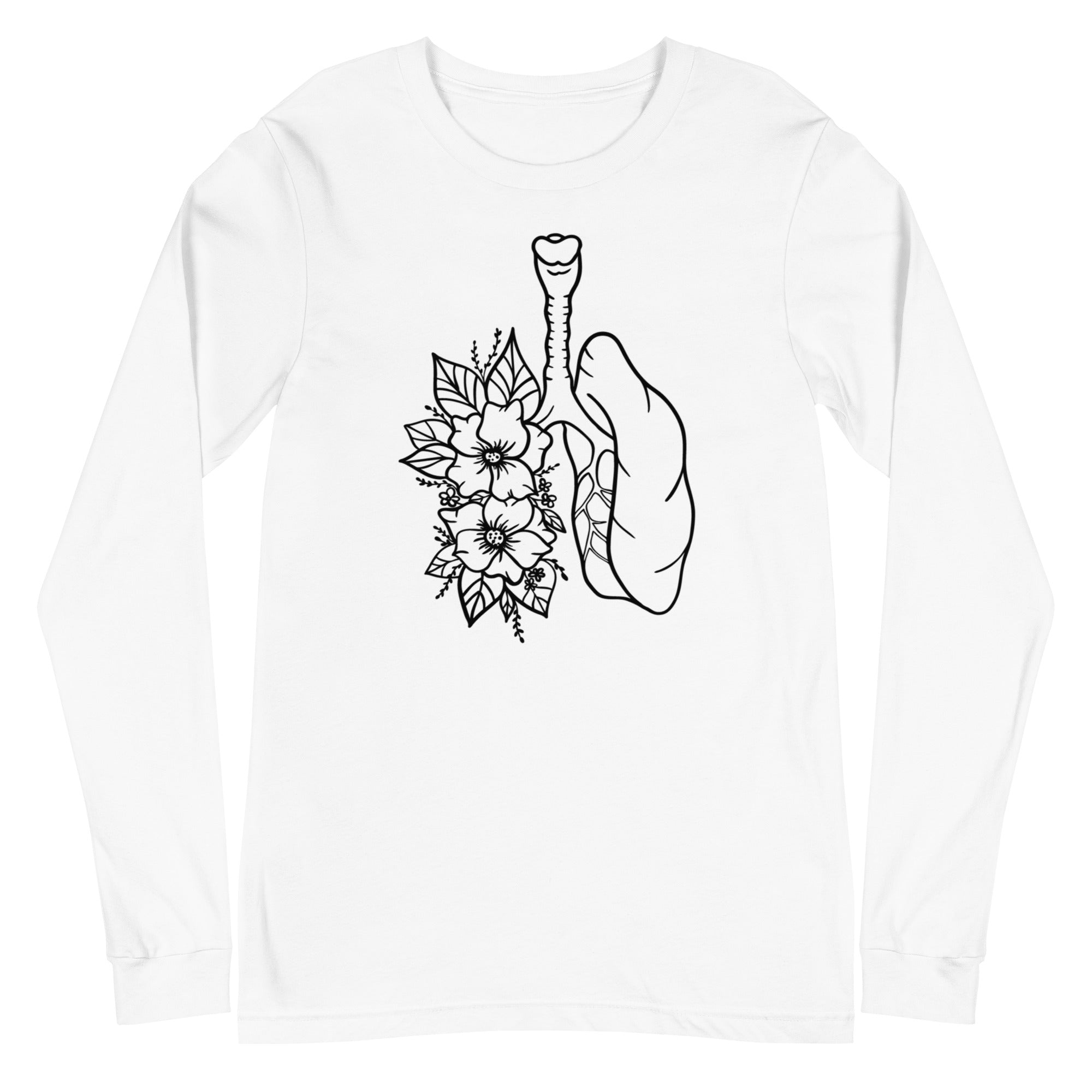 Floral Lungs - Long Sleeve