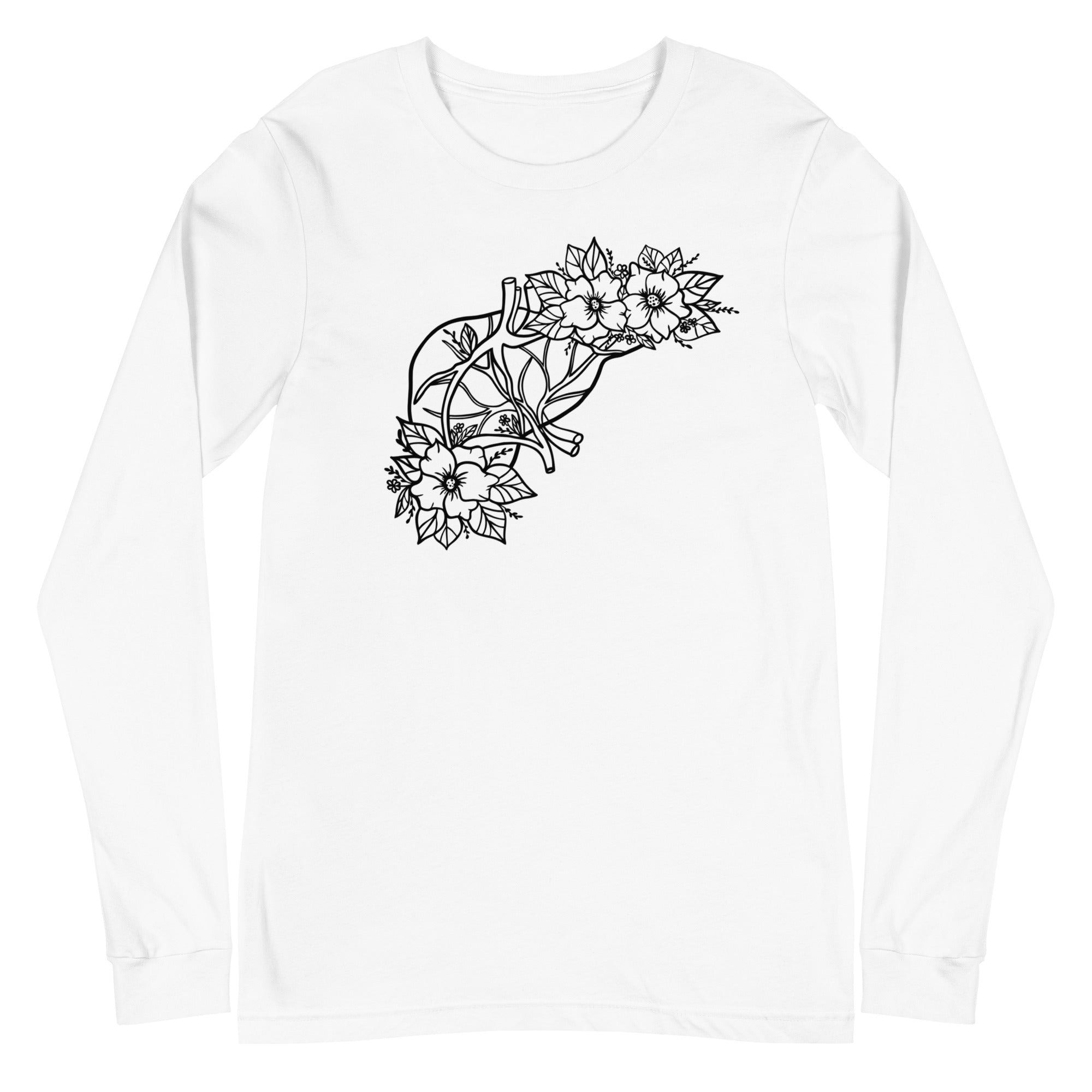 Floral Liver - Long Sleeve