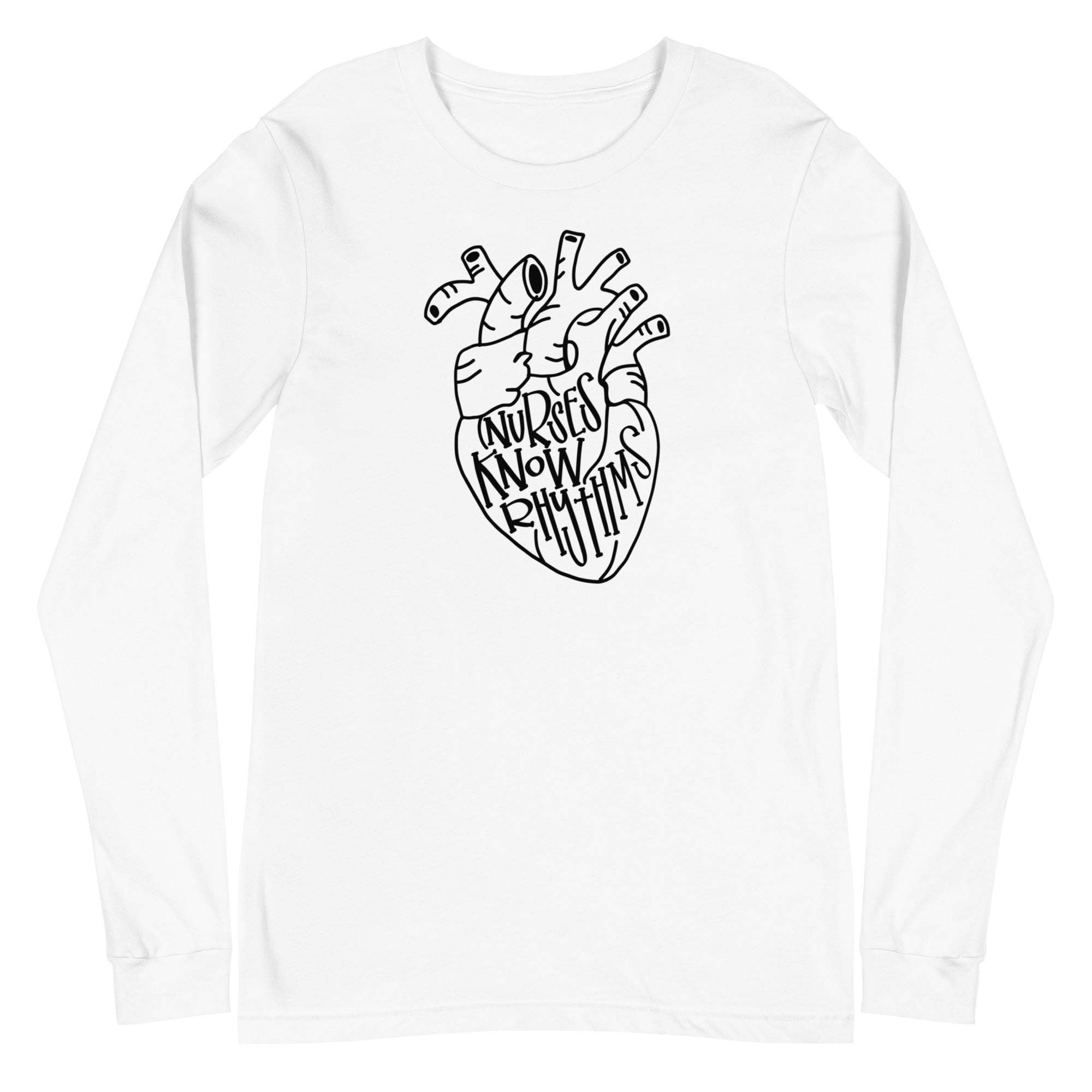 Nurses Know Rhythms - Long Sleeve