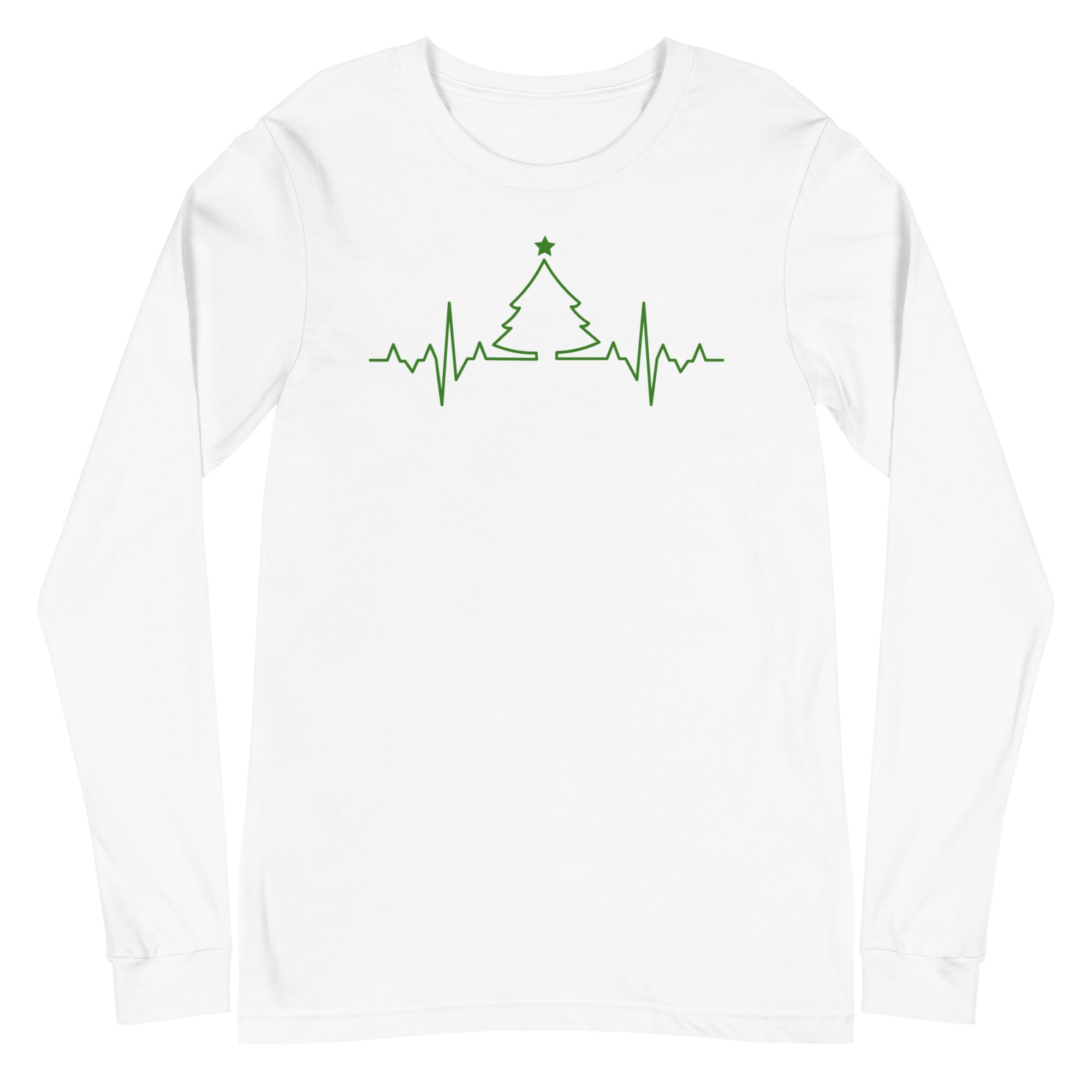 EKG Christmas Tree - Long Sleeve