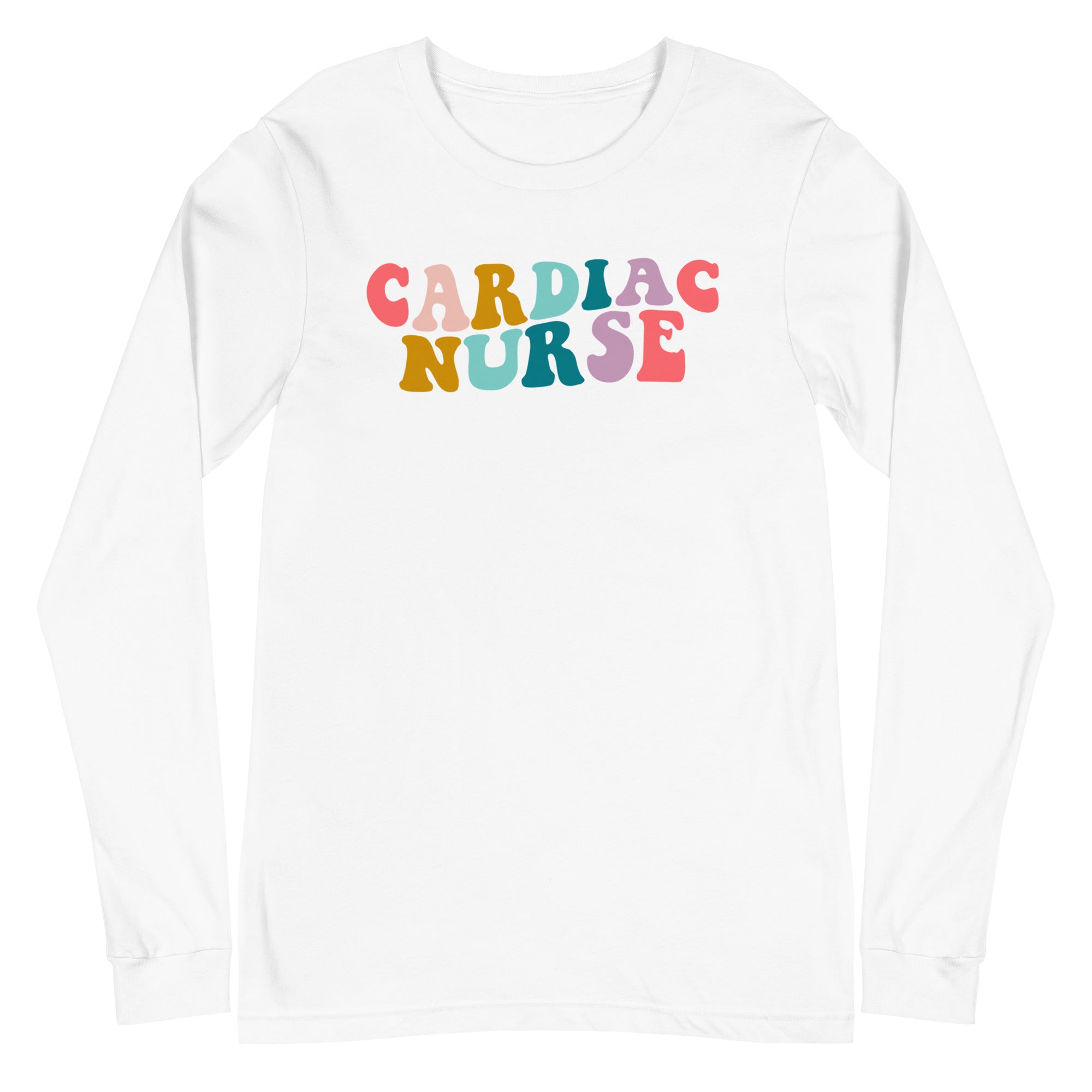 Retro Cardiac Nurse - Long Sleeve