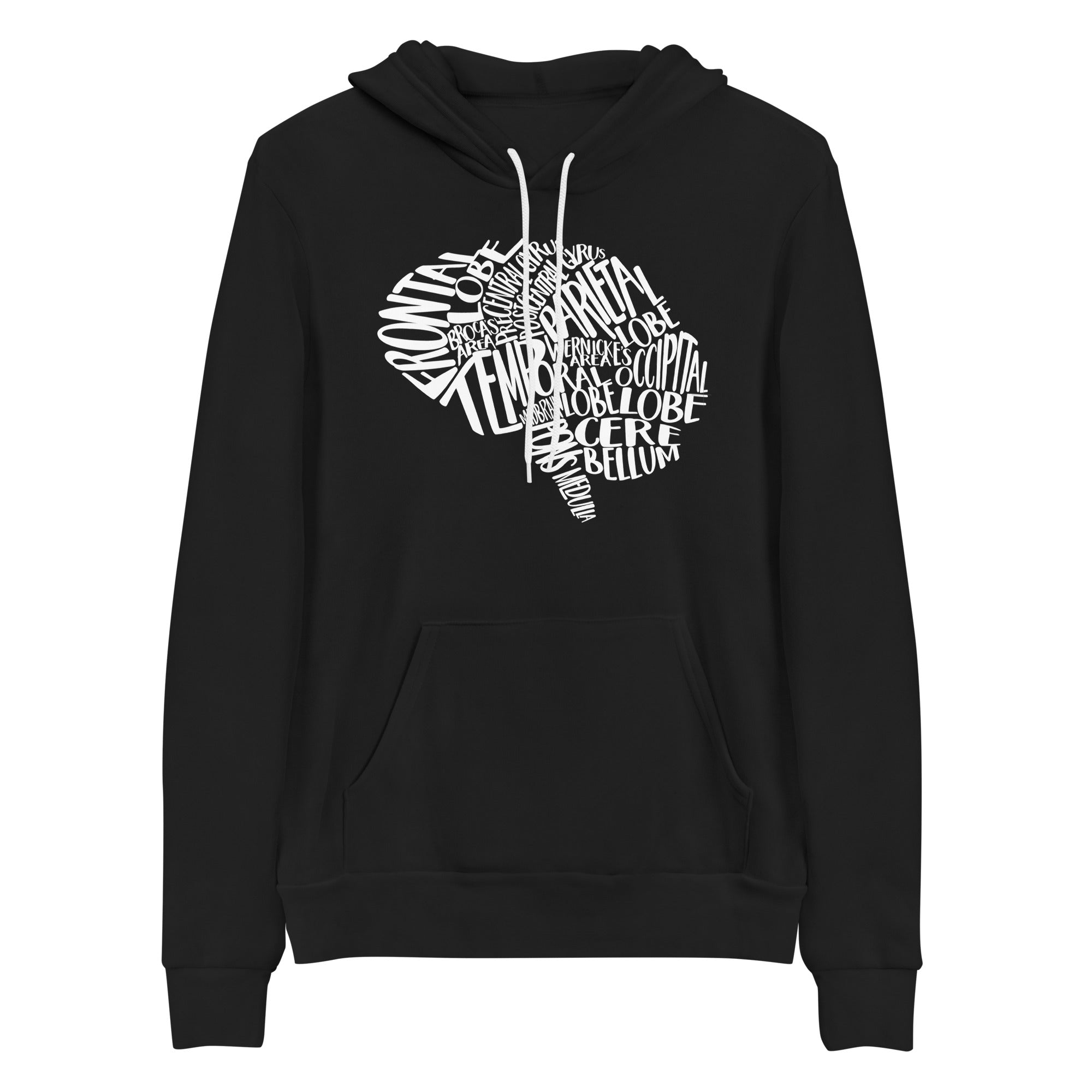 Hoodie: Typographical Brain