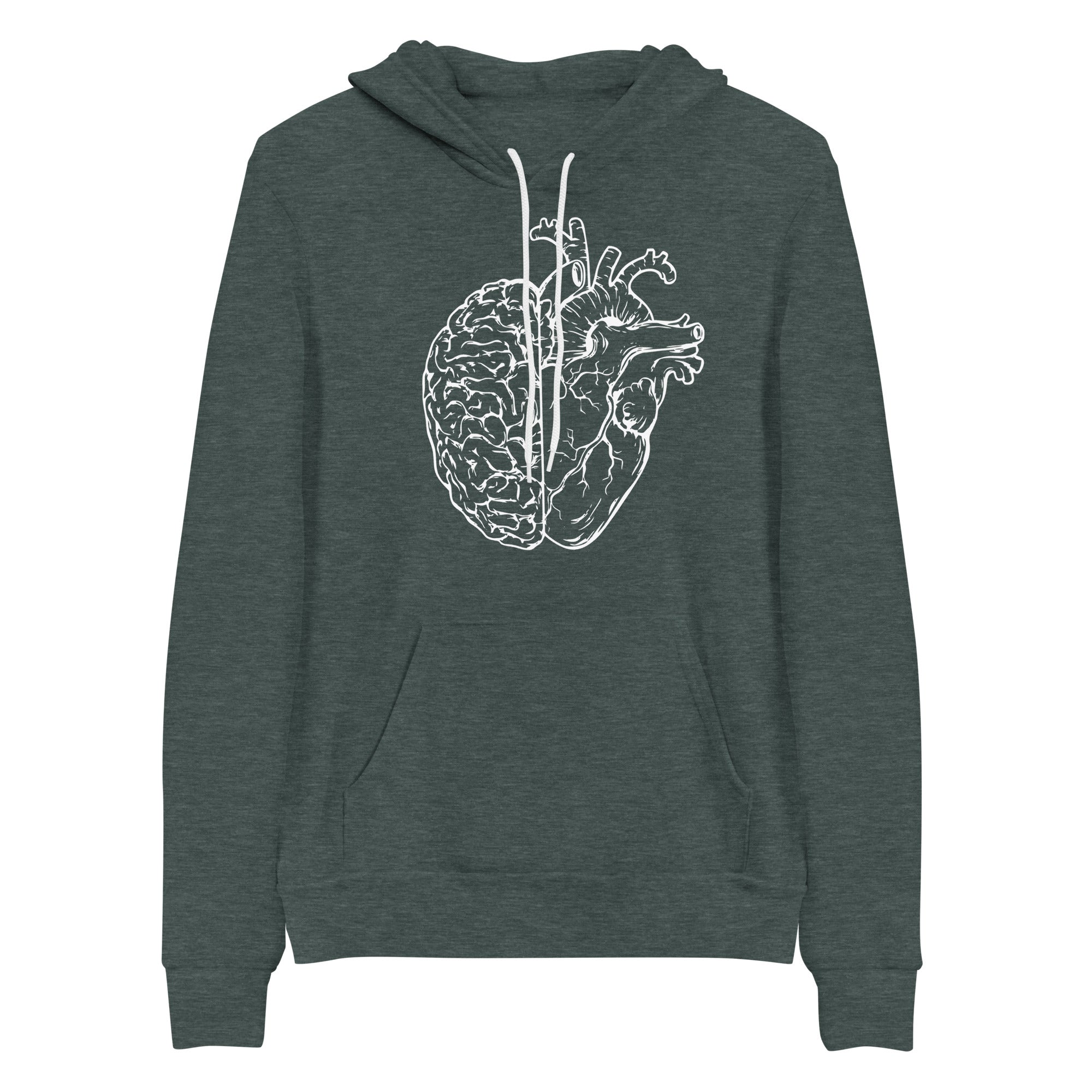 Hoodie: Heart & Brain