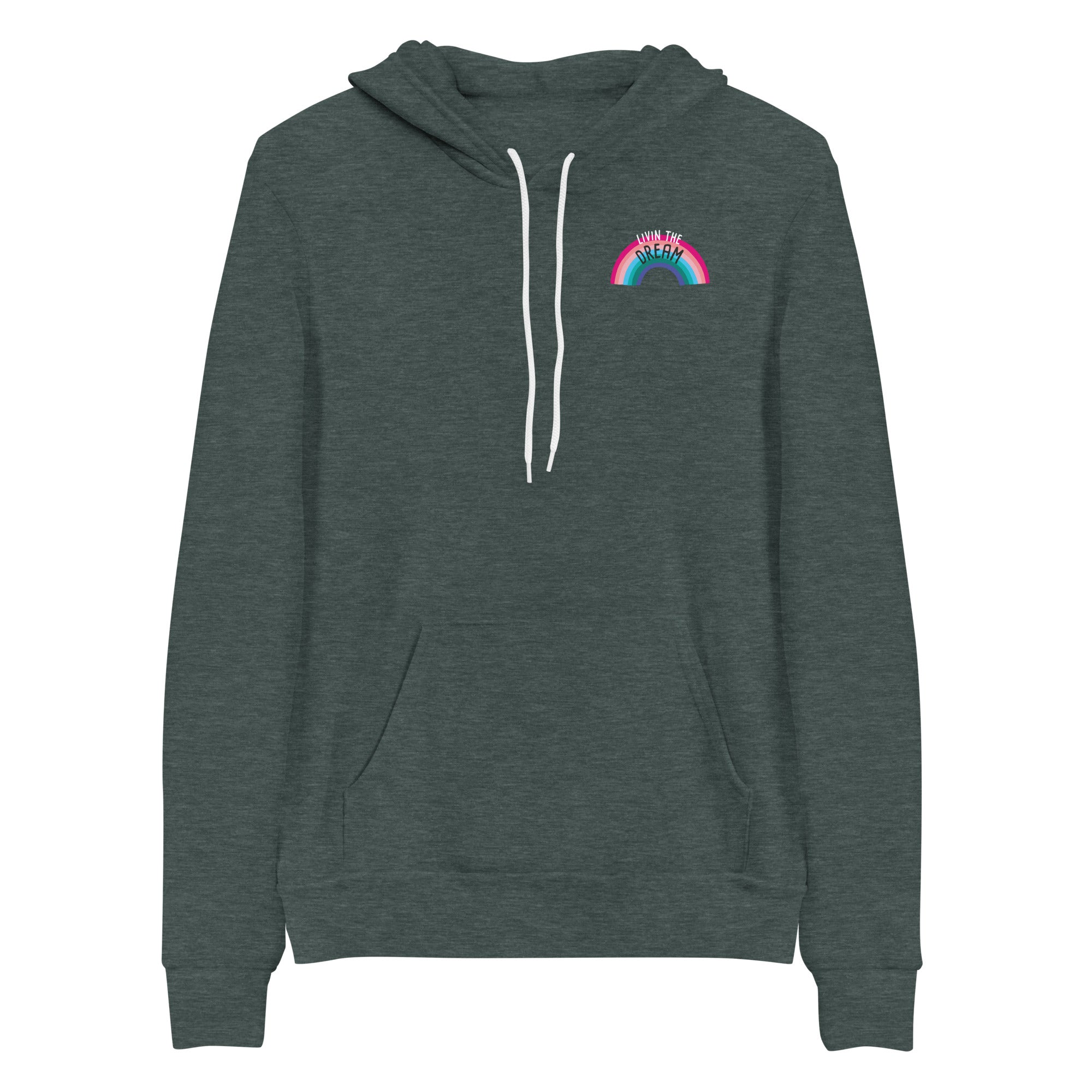 Hoodie: Livin the Dream - Left Chest