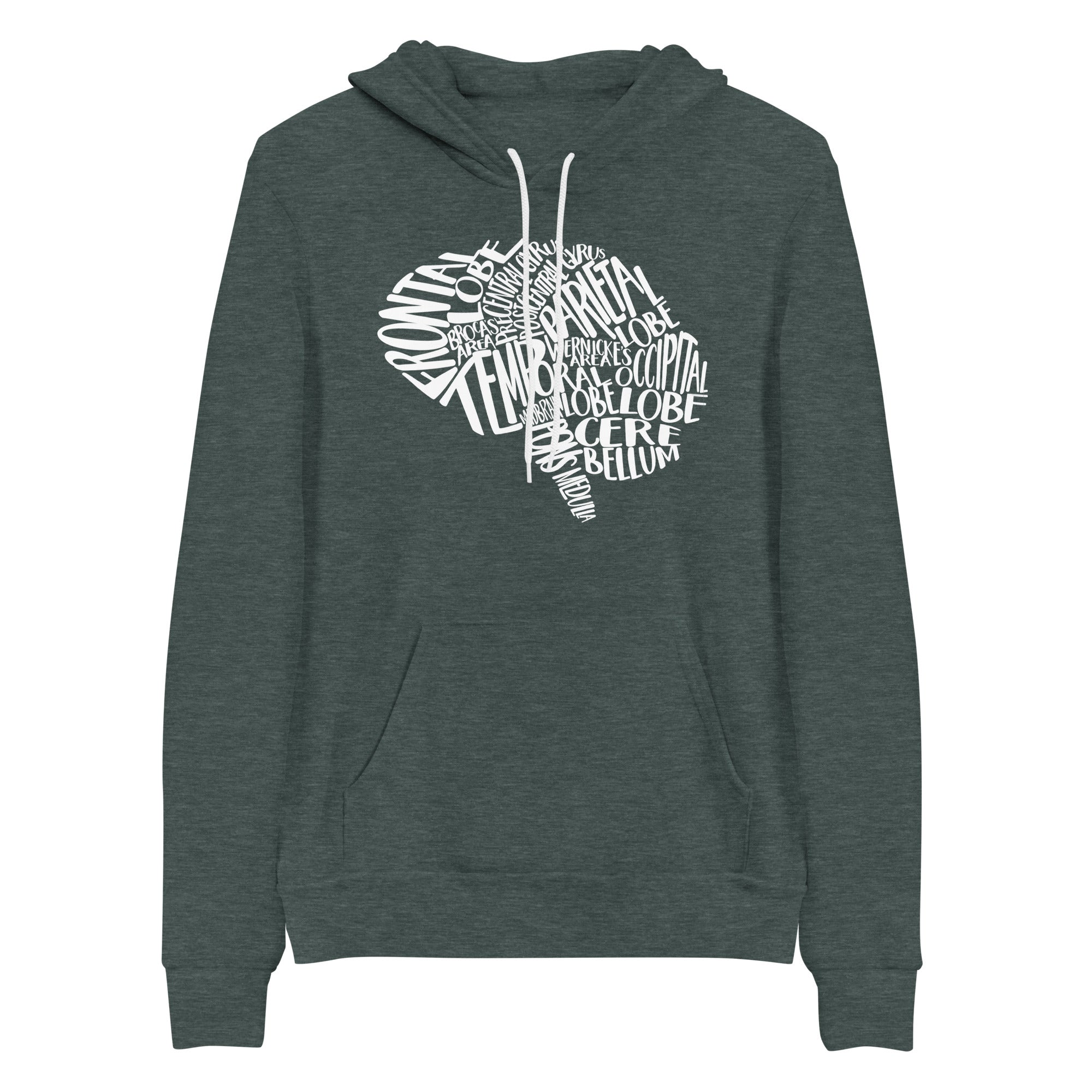 Hoodie: Typographical Brain