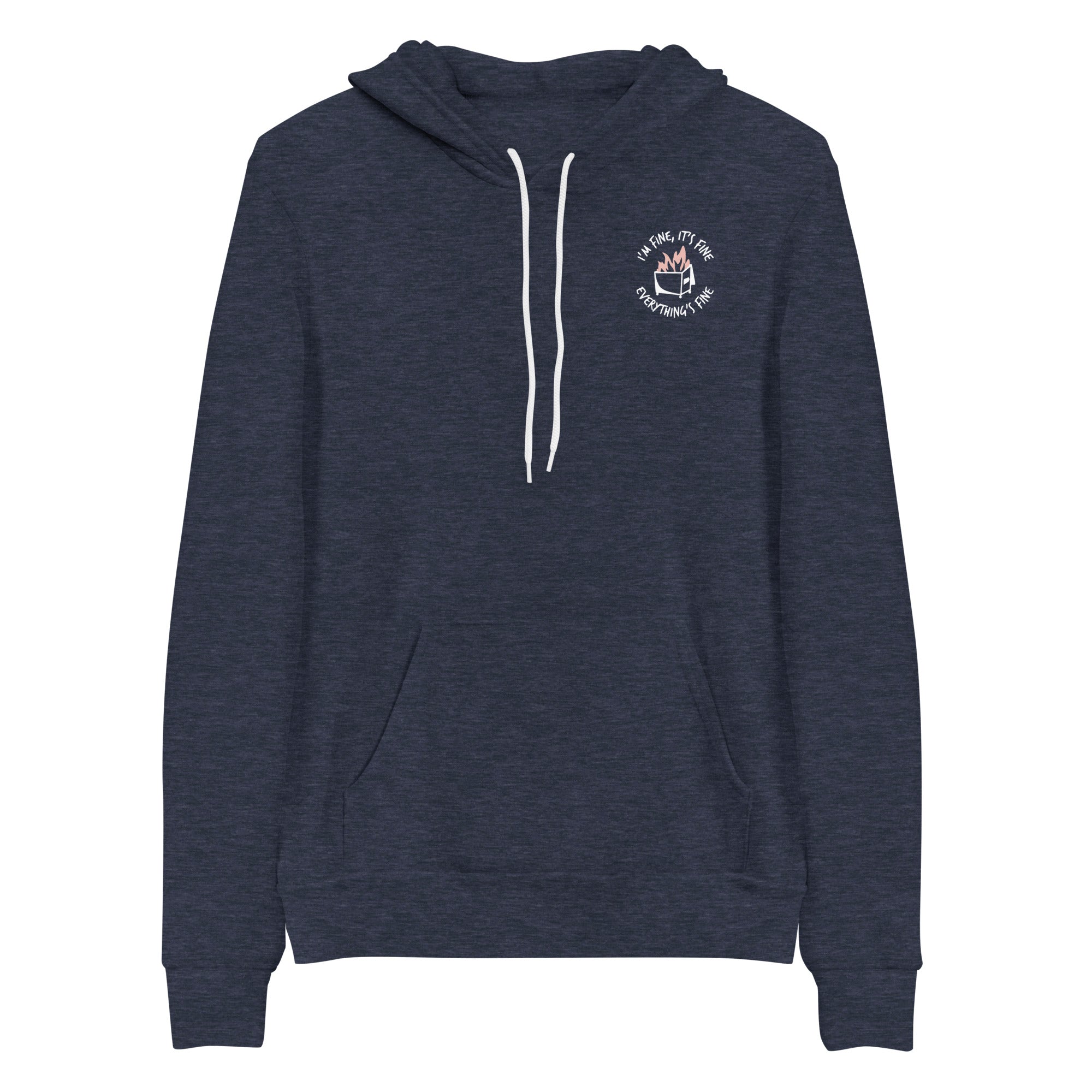 Hoodie: Dumpster Fire - Left Chest