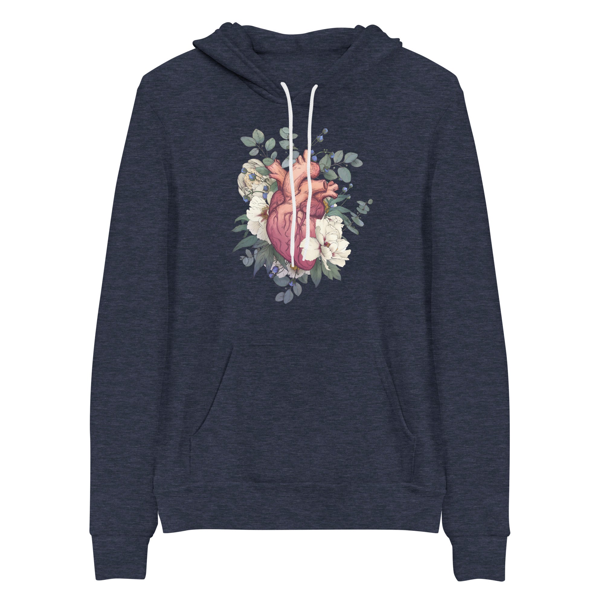 Hoodie: Floral Heart