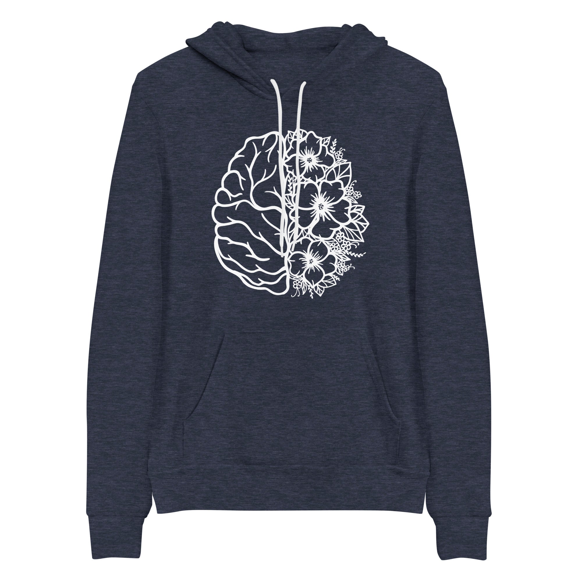 Hoodie: Floral Brain