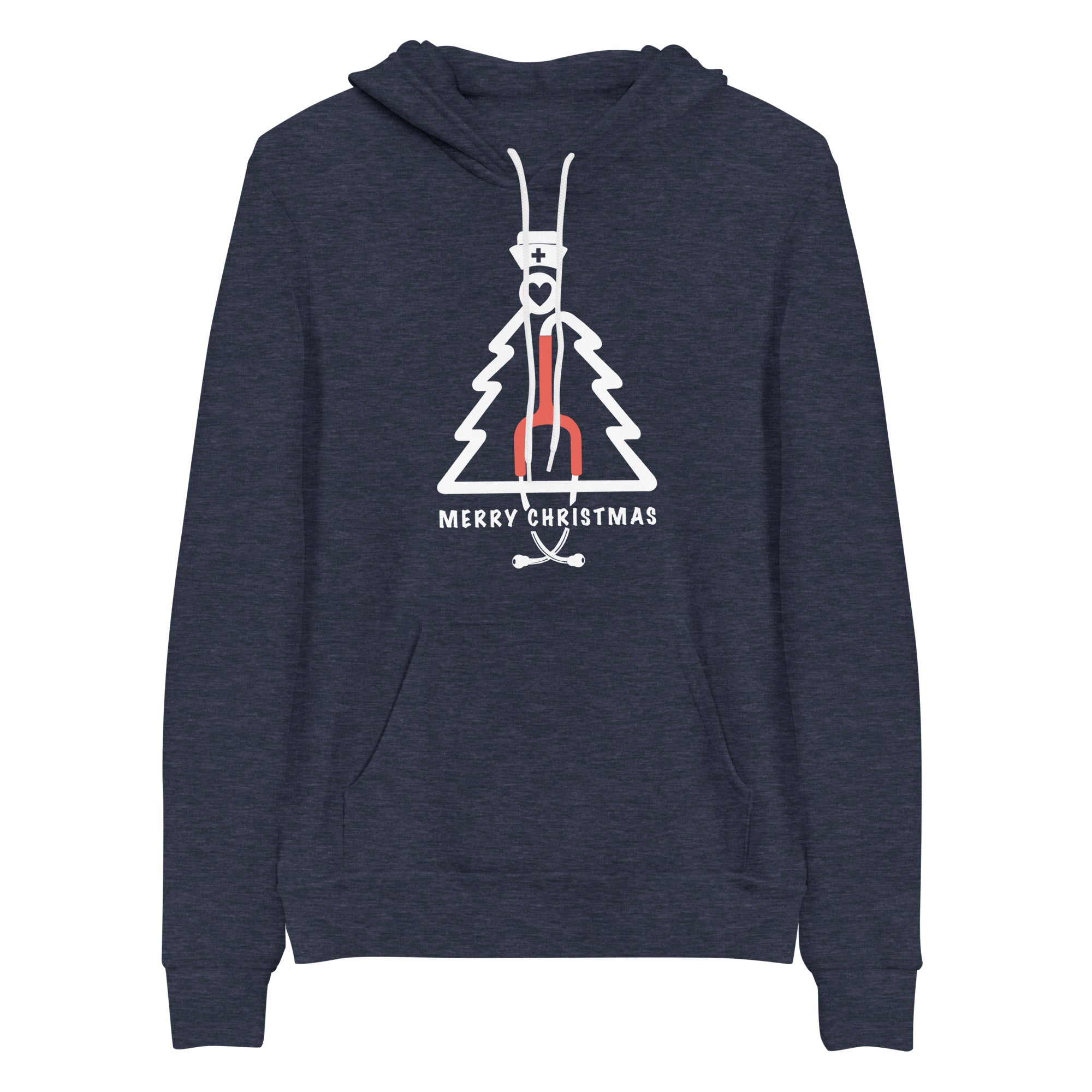 Hoodie: Stethoscope Christmas Tree