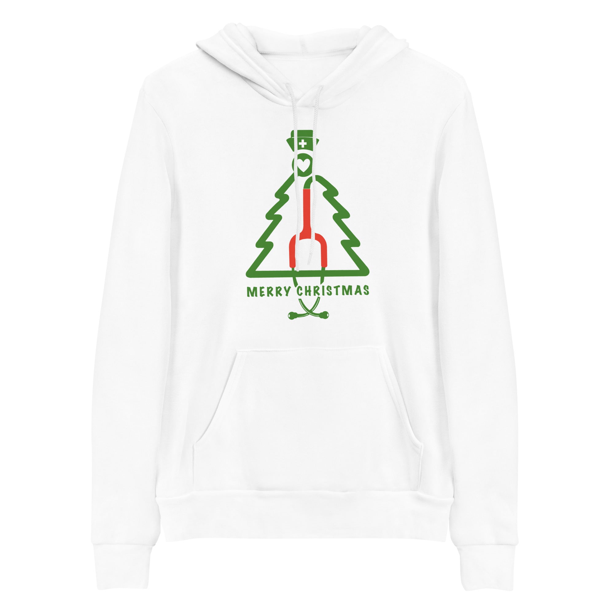 Hoodie: Stethoscope Christmas Tree