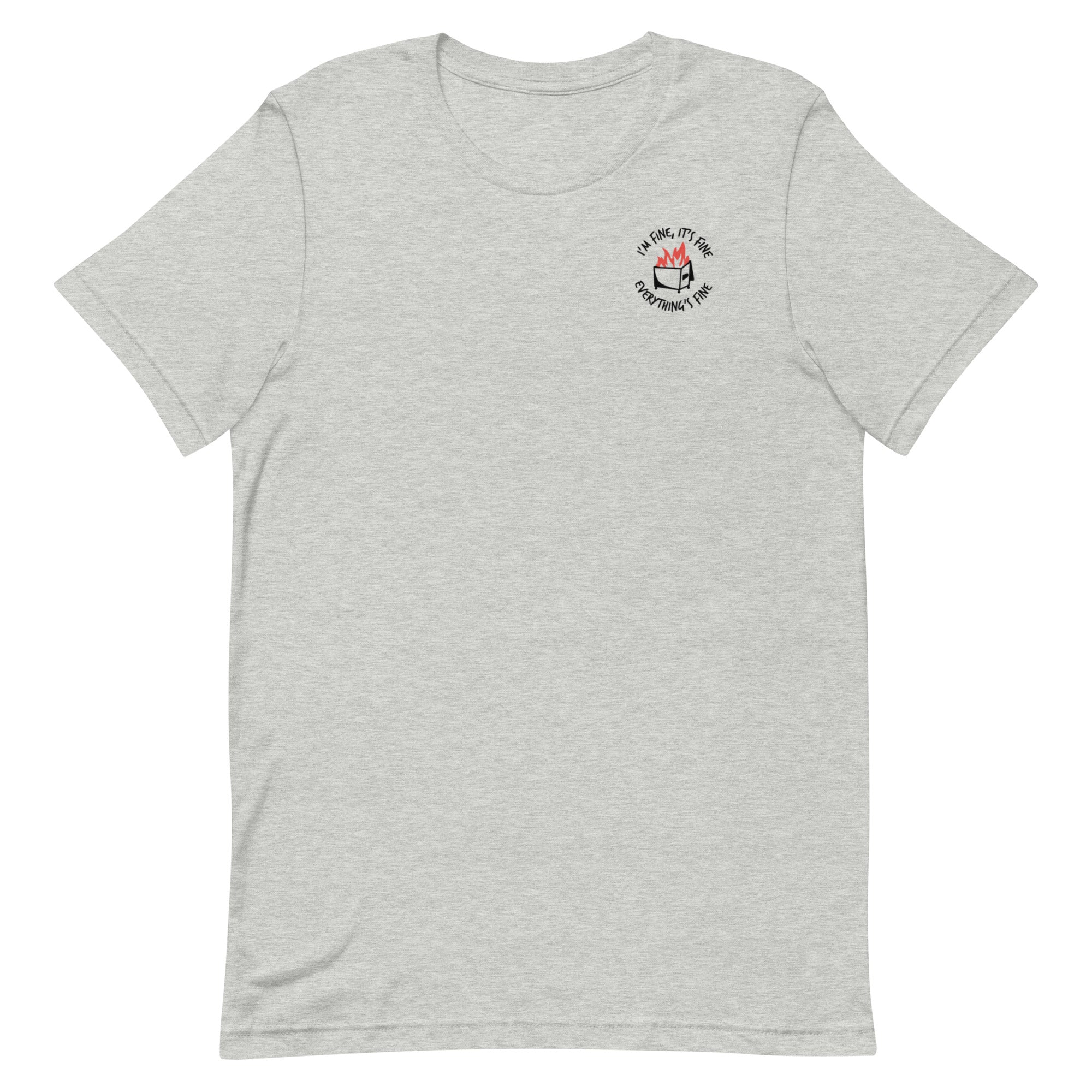 Dumpster Fire - Left Chest