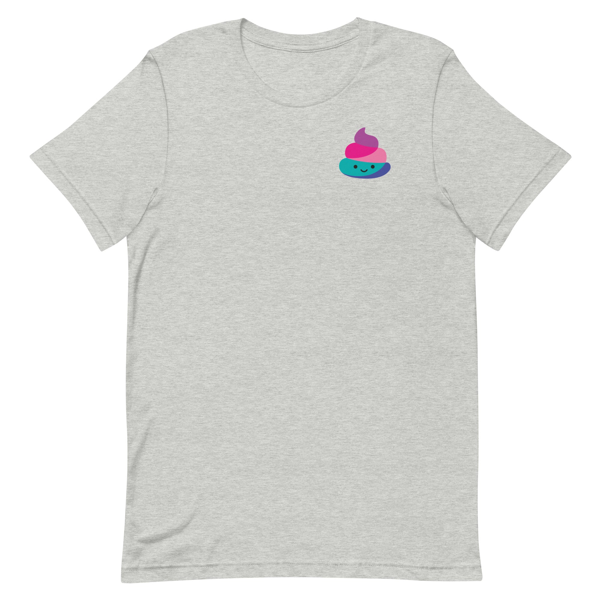 Rainbow Poo - Left Chest