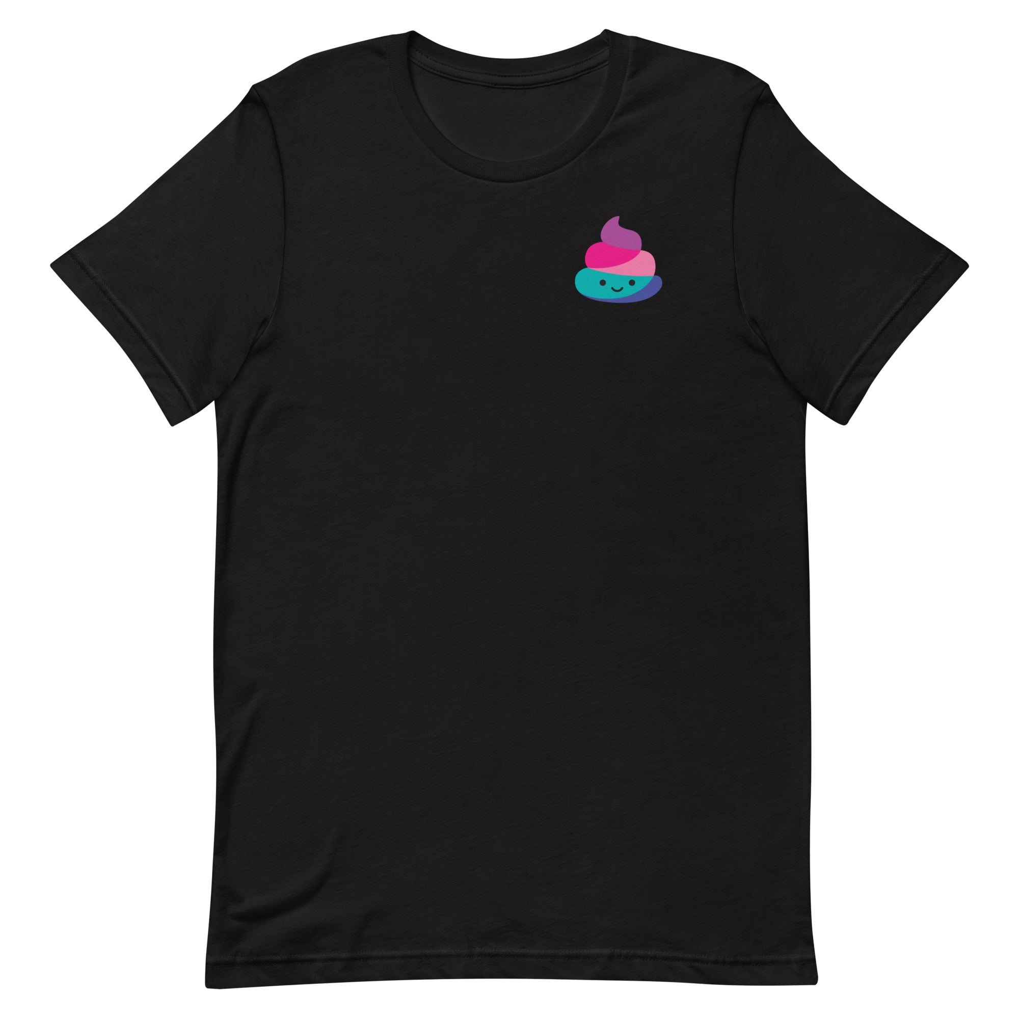 Rainbow Poo - Left Chest