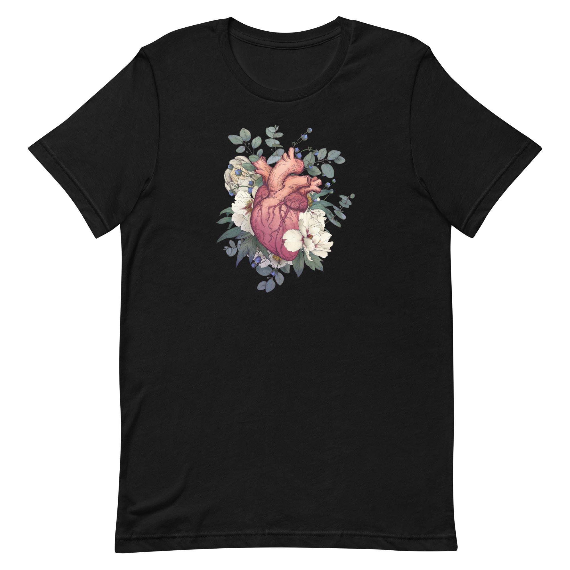 Floral Anatomical Heart