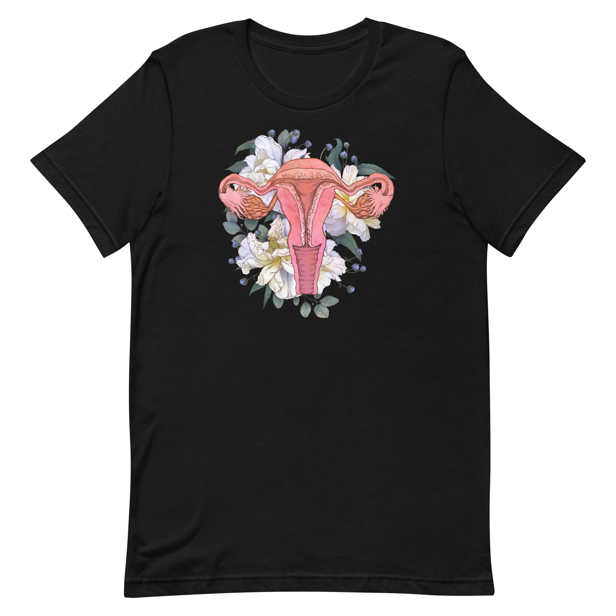 Floral Anatomical Uterus