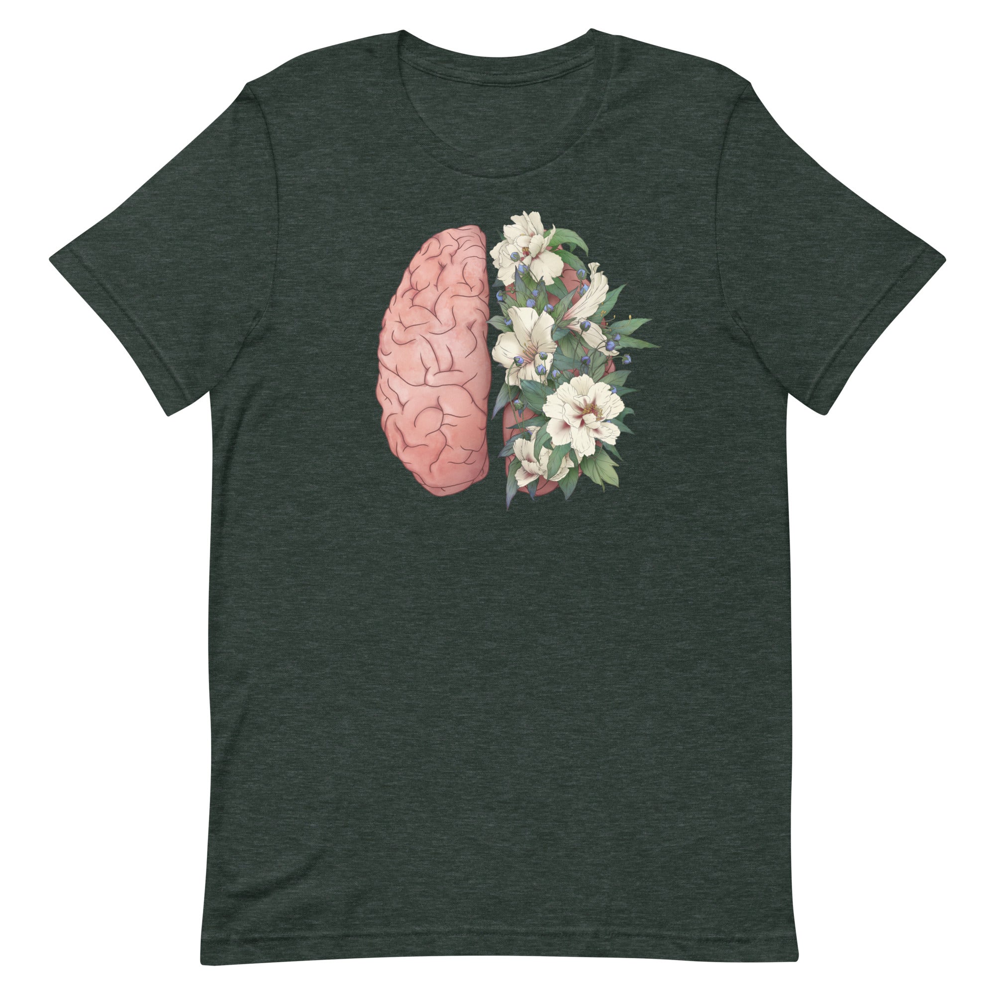 Floral Anatomical Brain