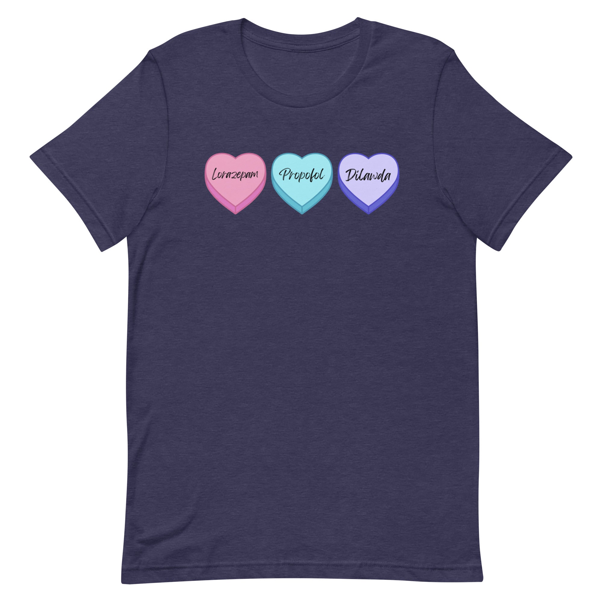 Med Conversation Hearts - Lorazepam, Propofol, Dilawda