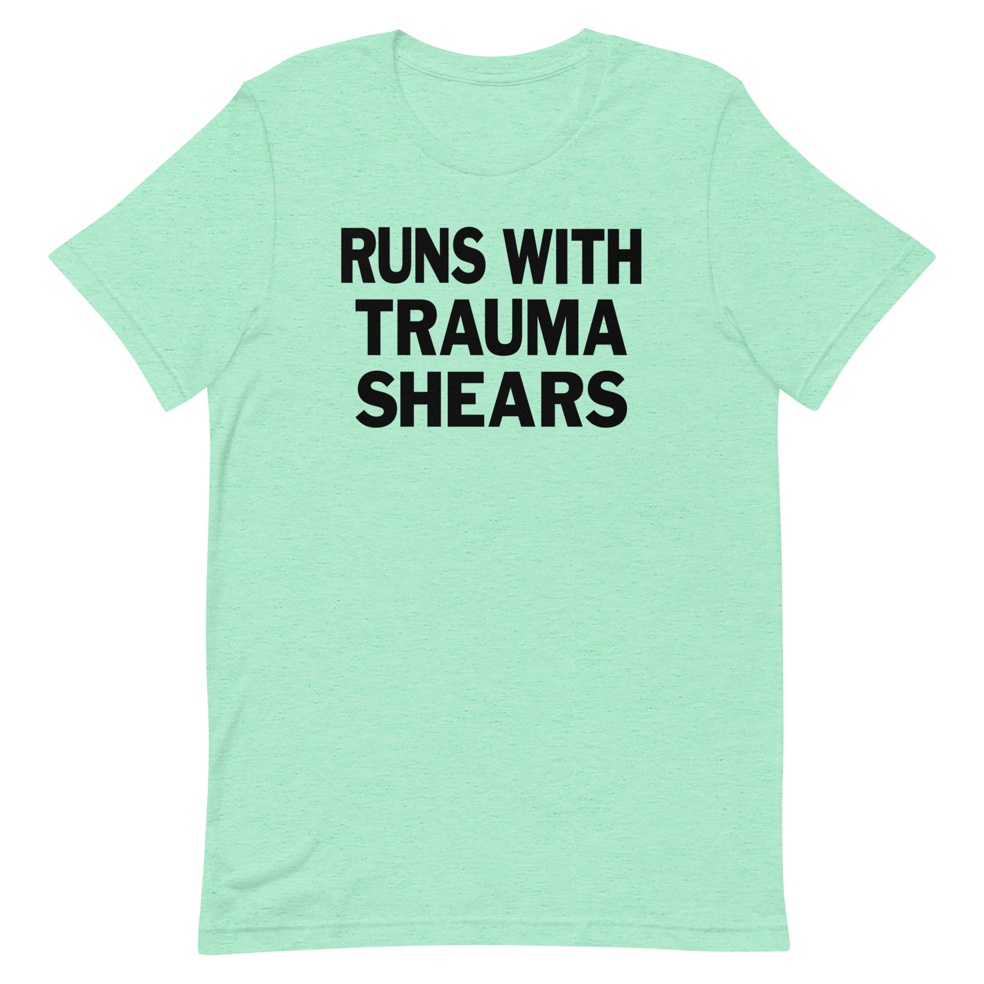 Runs with Trauma Shears