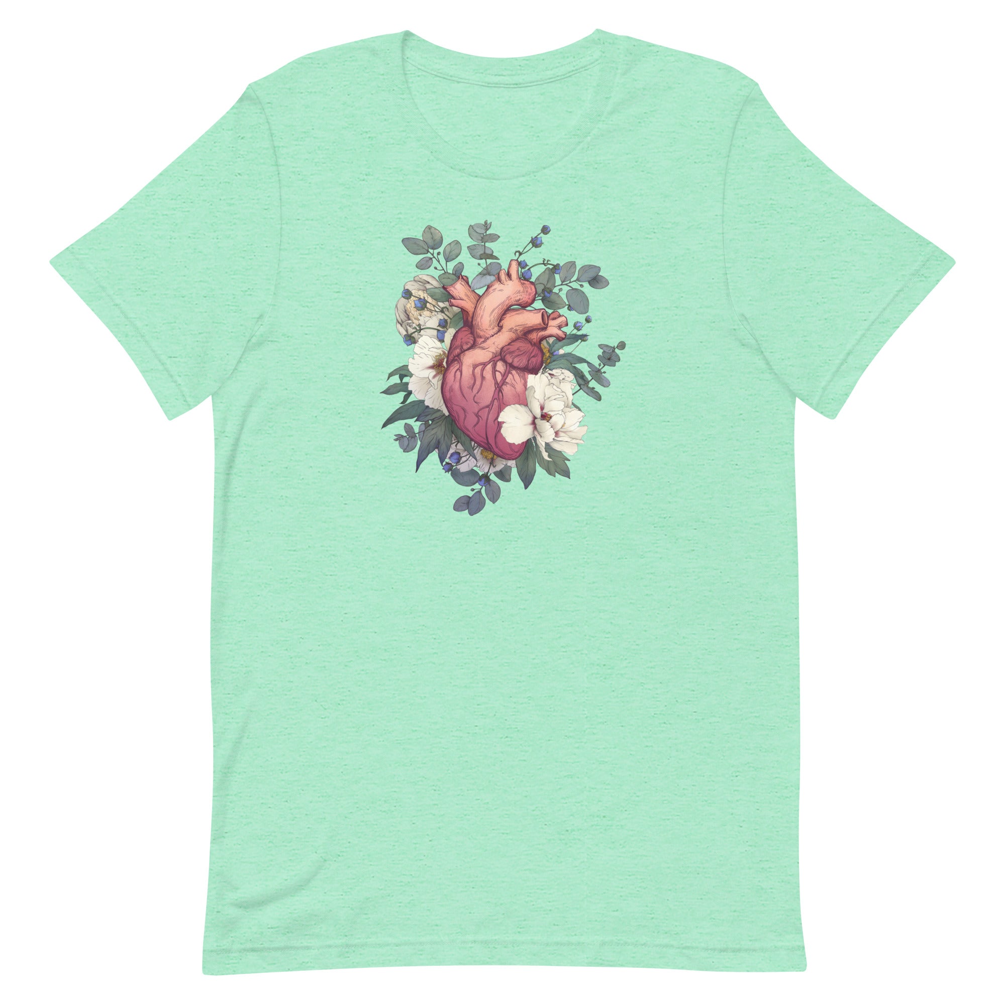 Floral Anatomical Heart