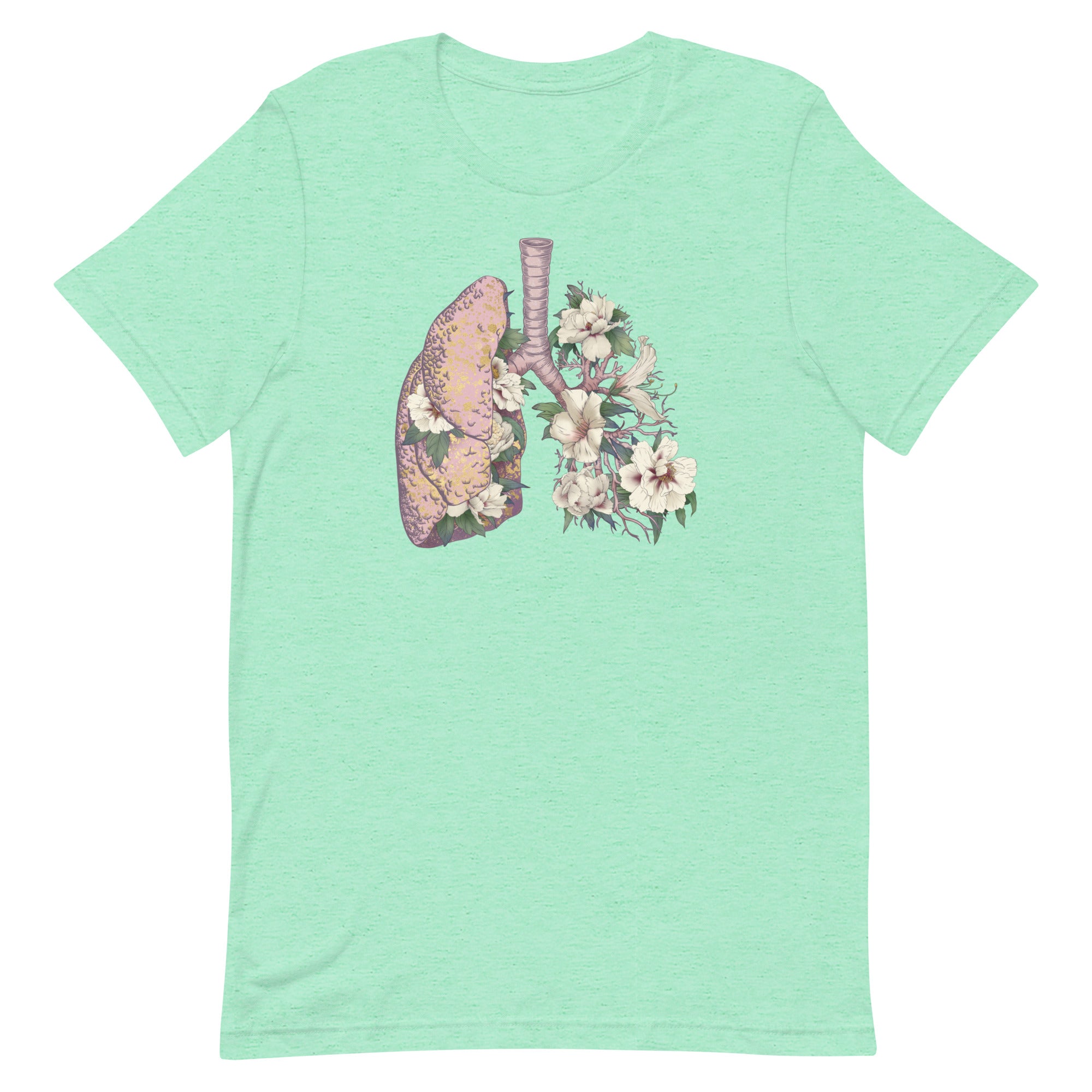 Floral Anatomical Lungs