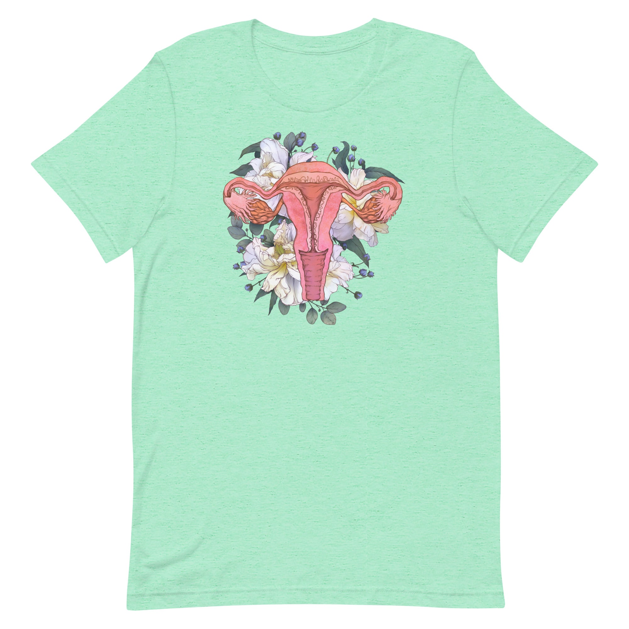 Floral Anatomical Uterus