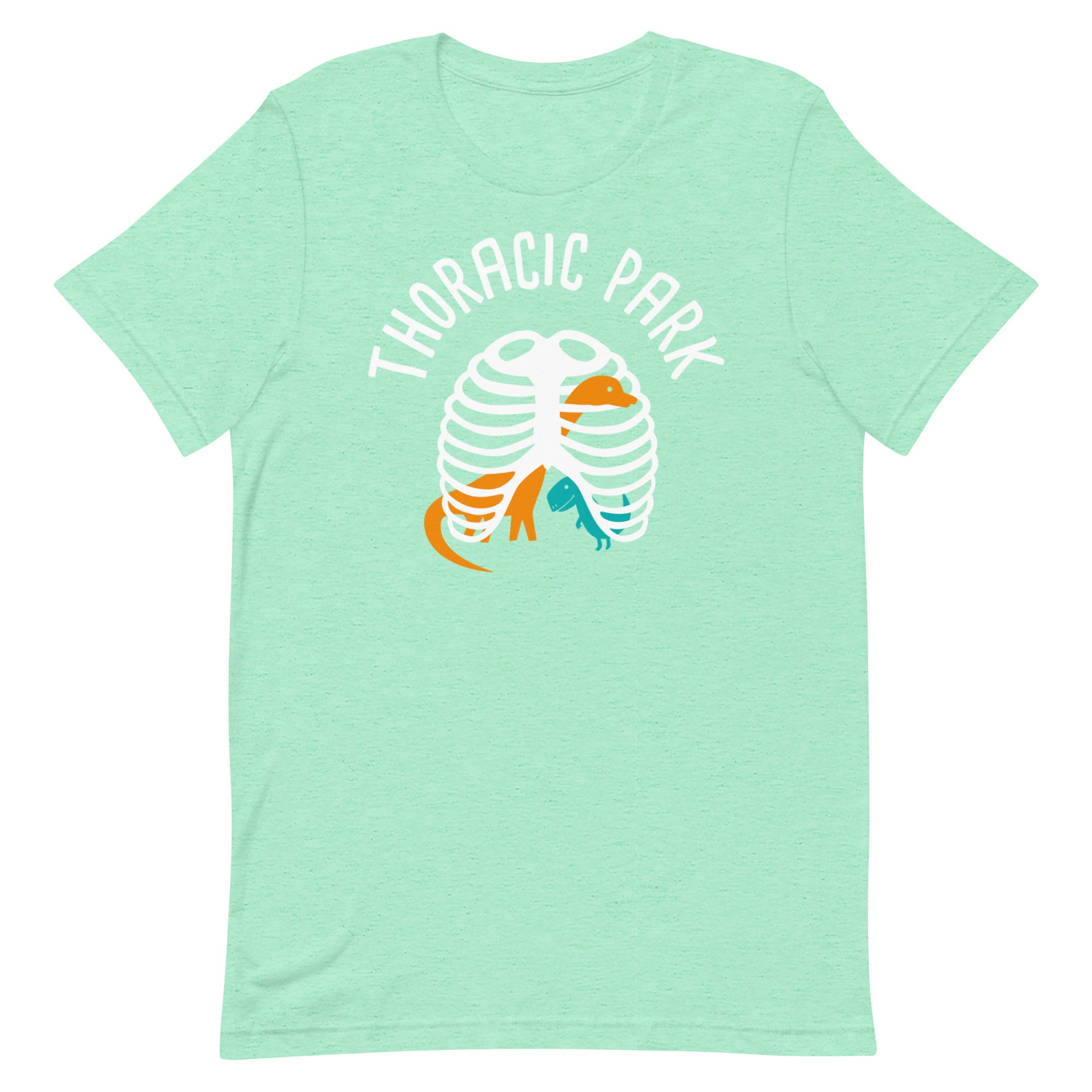 Thoracic Park | Teal & Orange Dinosaurs